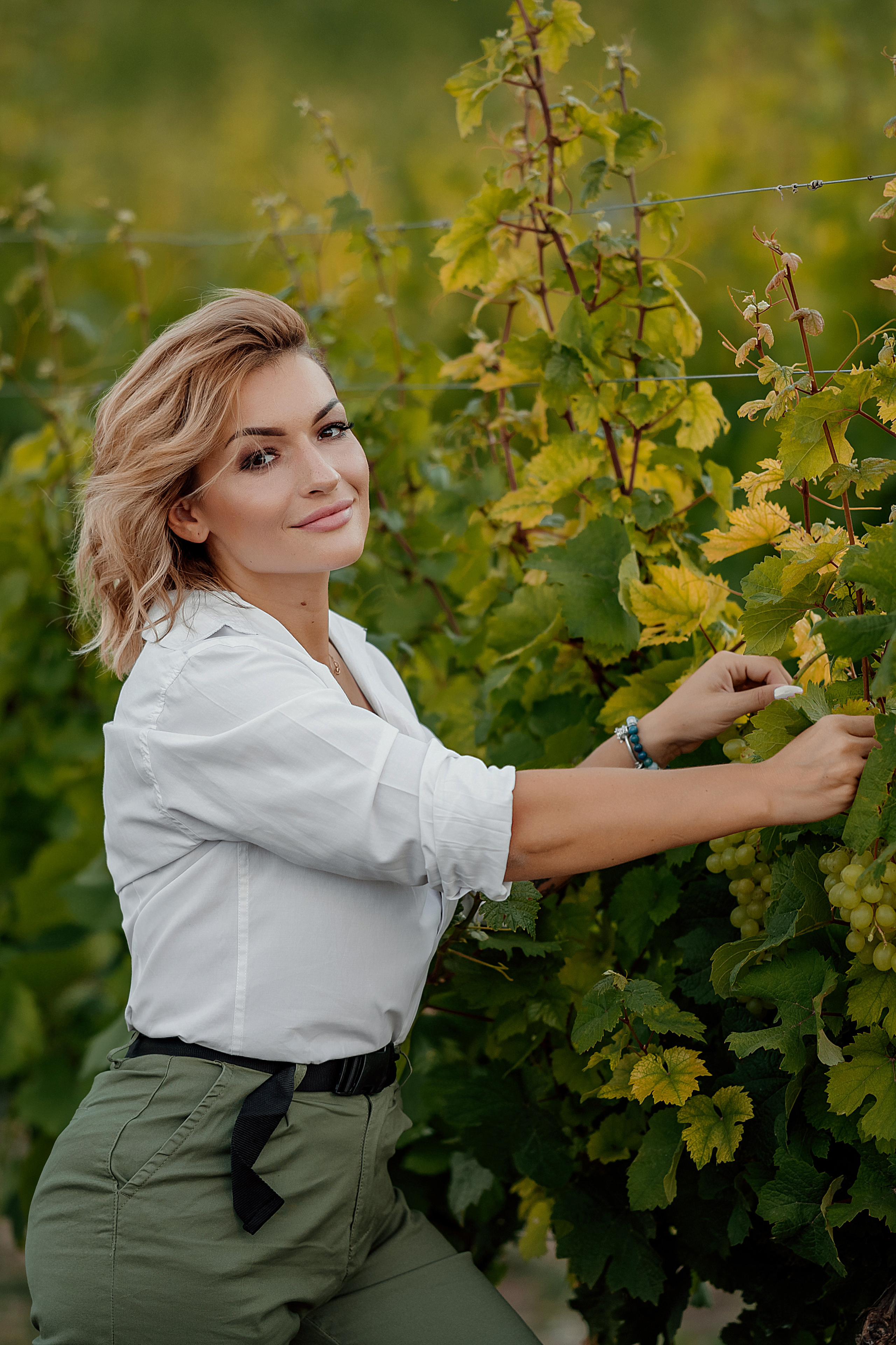 Фотосессия на виноградниках. Свадебный фотограф Новороссийск Марина КрамарИна Полещук