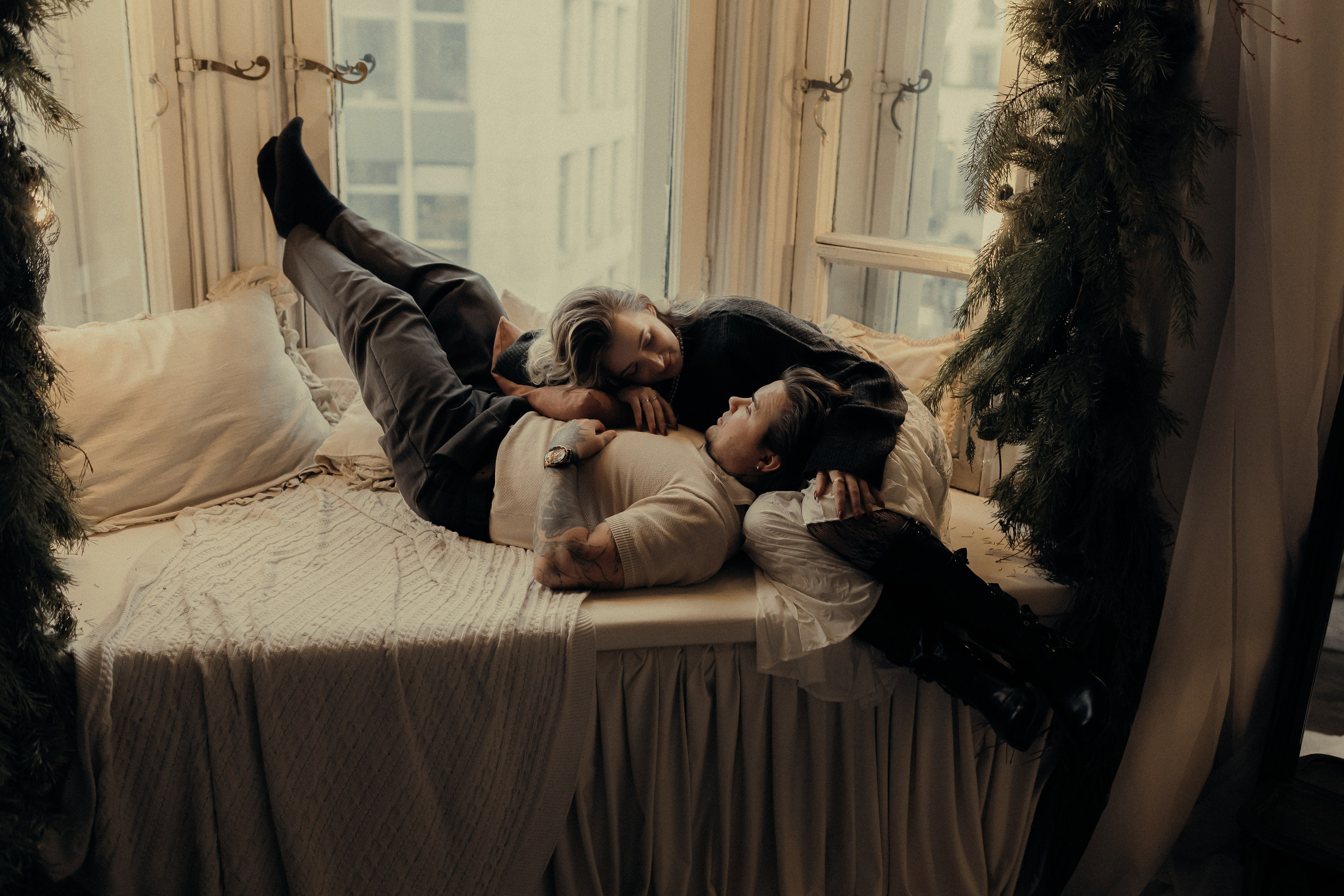 Новогодняя LoveStory. Фотограф Санкт-Петербург Князева Елизавета