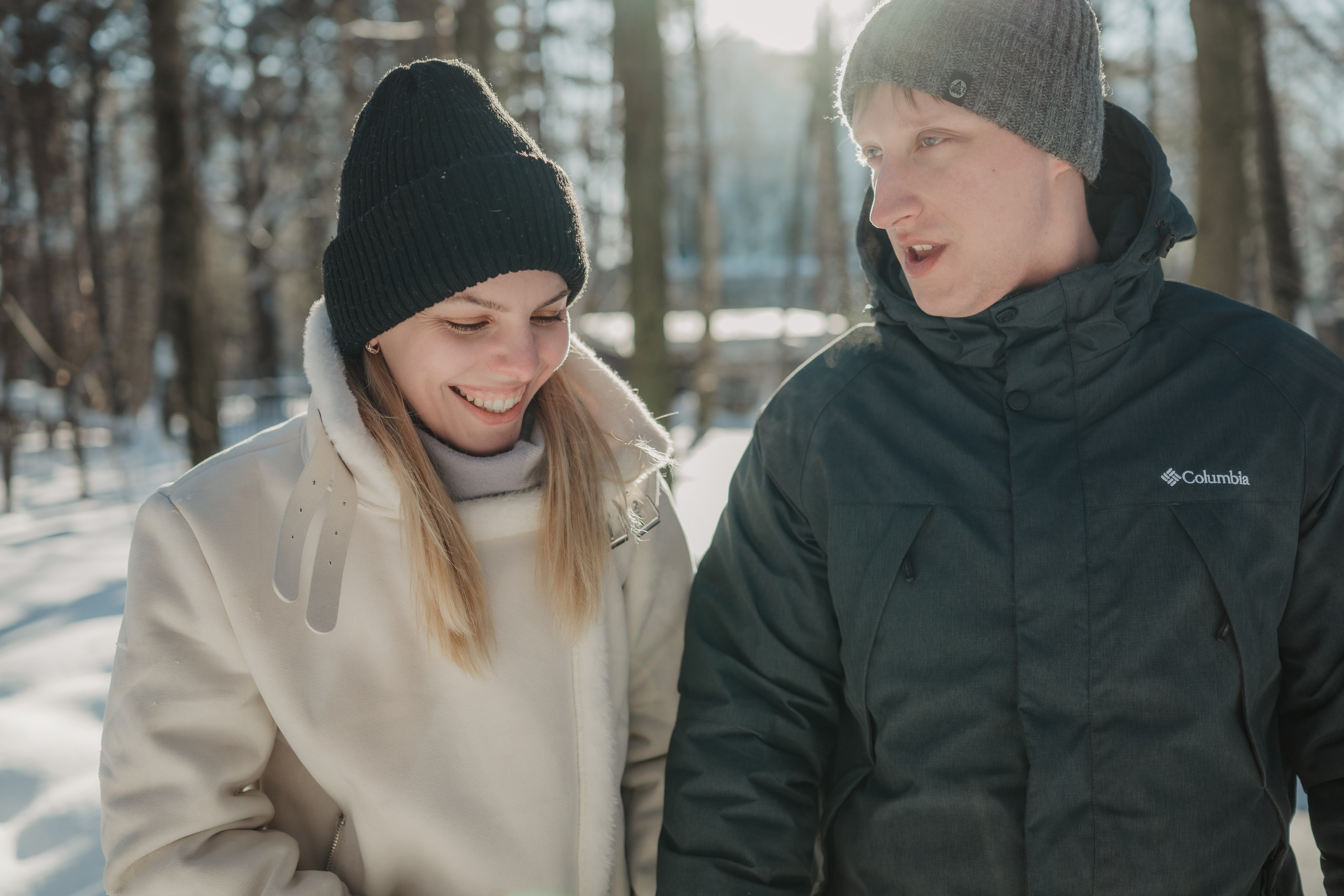 Зимняя LOVE STORY Вики, Артёма и Булочки. Семейный Фотограф в Москве Ирина Хохлова