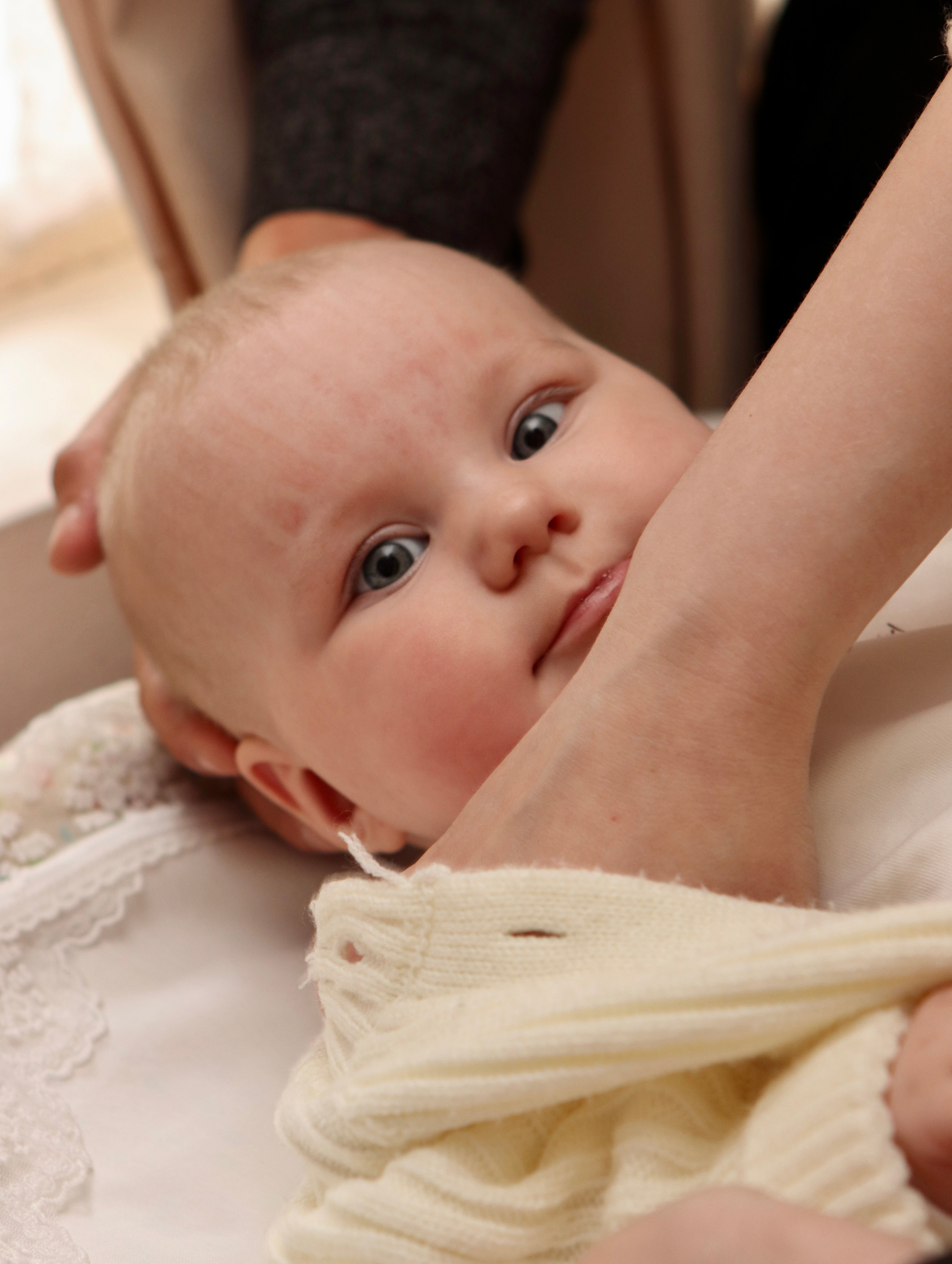 Анастасия и Вадим — крещение Виктории. Фотограф в Курске Смирнов Евгений