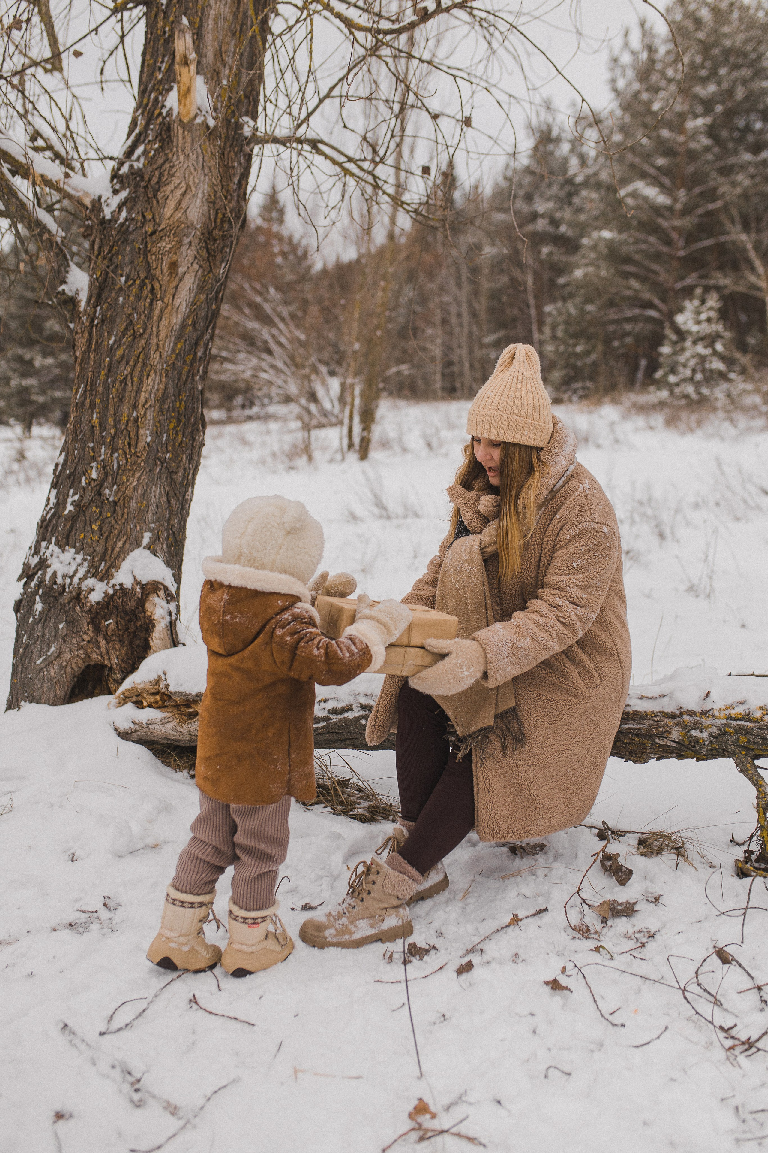 Зимние Даша и Кирюшка. Свадебный и семейный фотограф в Белгороде Евгения Курочкина
