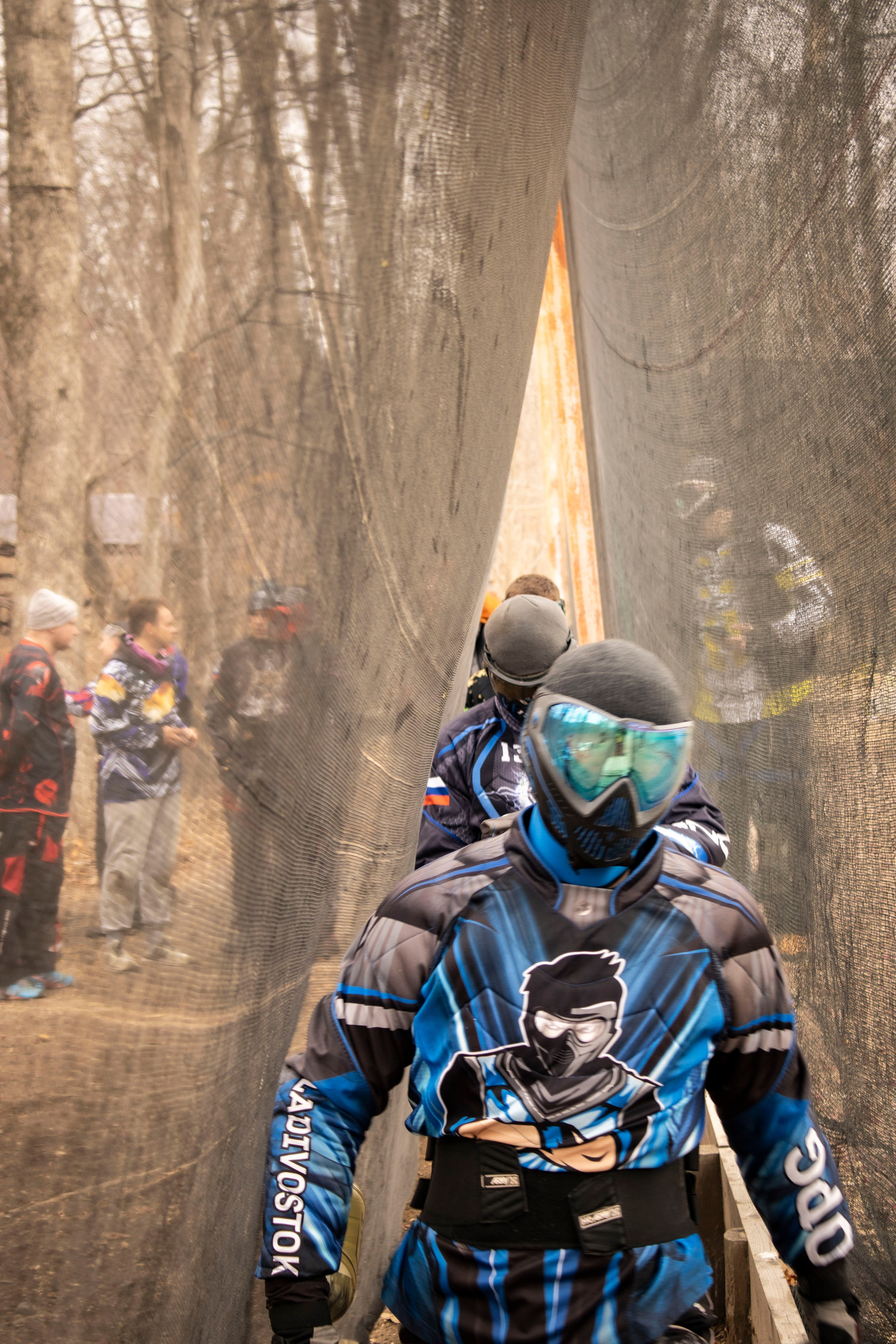 Турнир на кубок Федерации пейнтбола 6 апреля 2024 г. Фотограф г. Владивосток