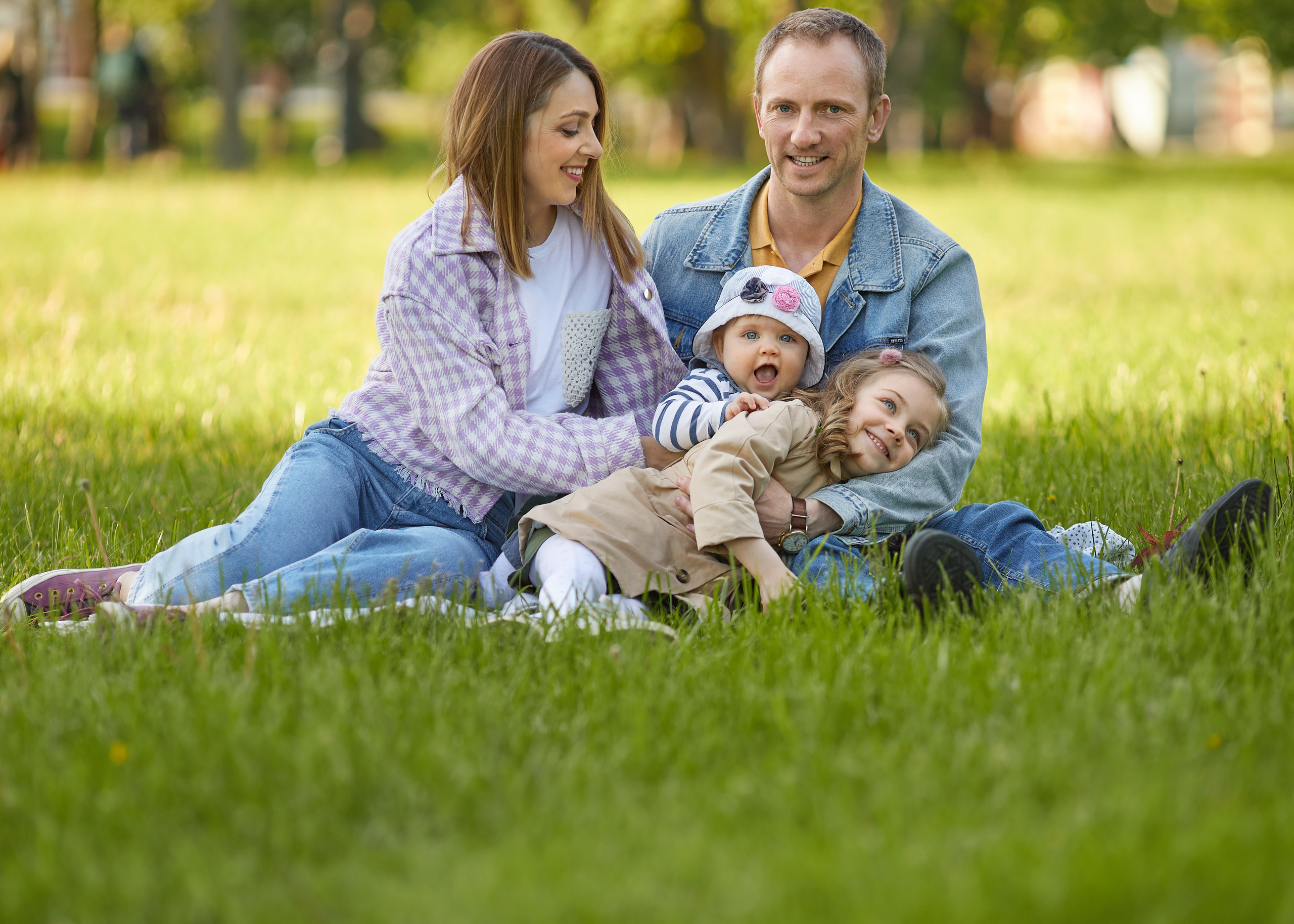 Семейная фотосессия в парке