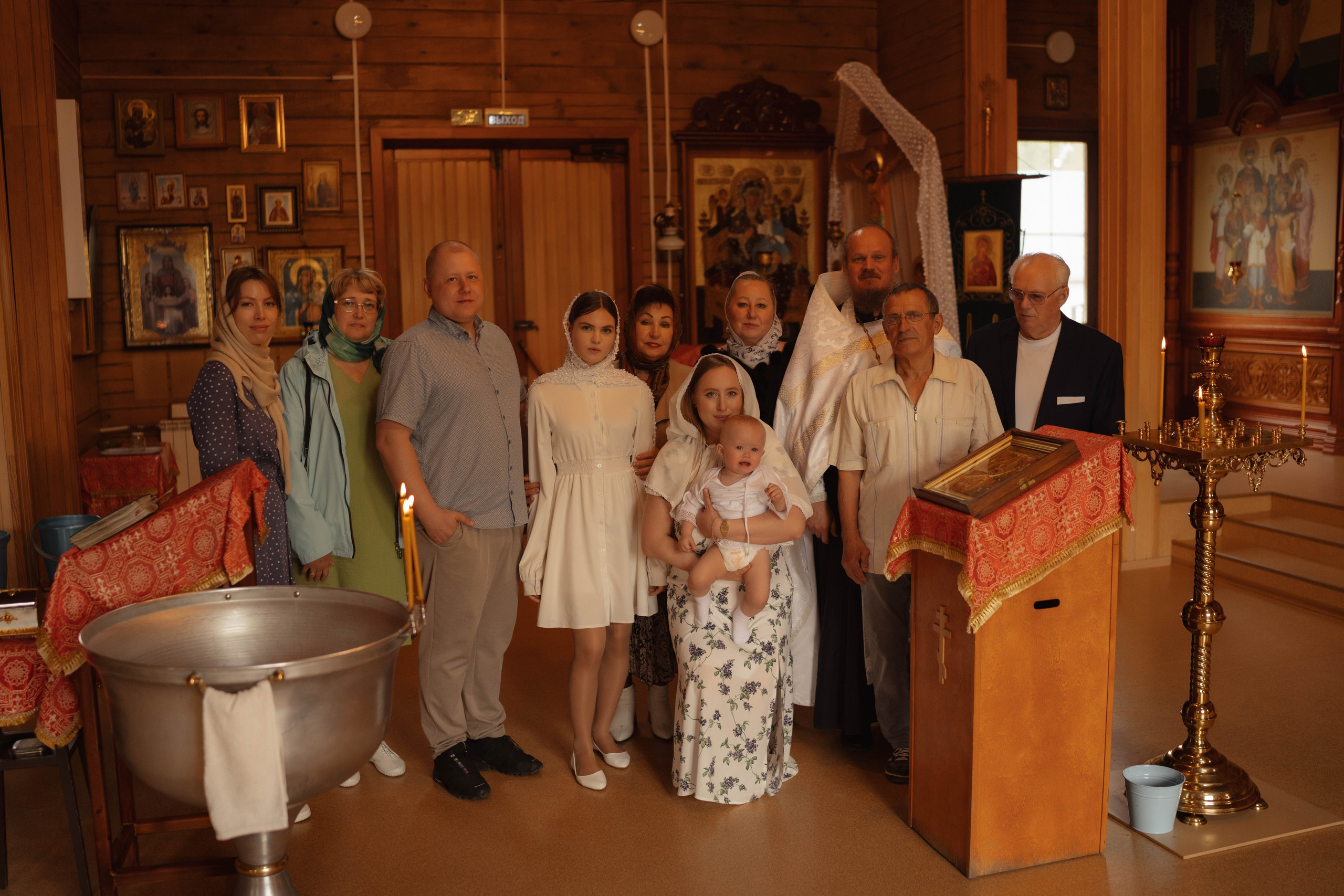 Крещение Любы. Фотограф в Новосибирске Диана Ильиных