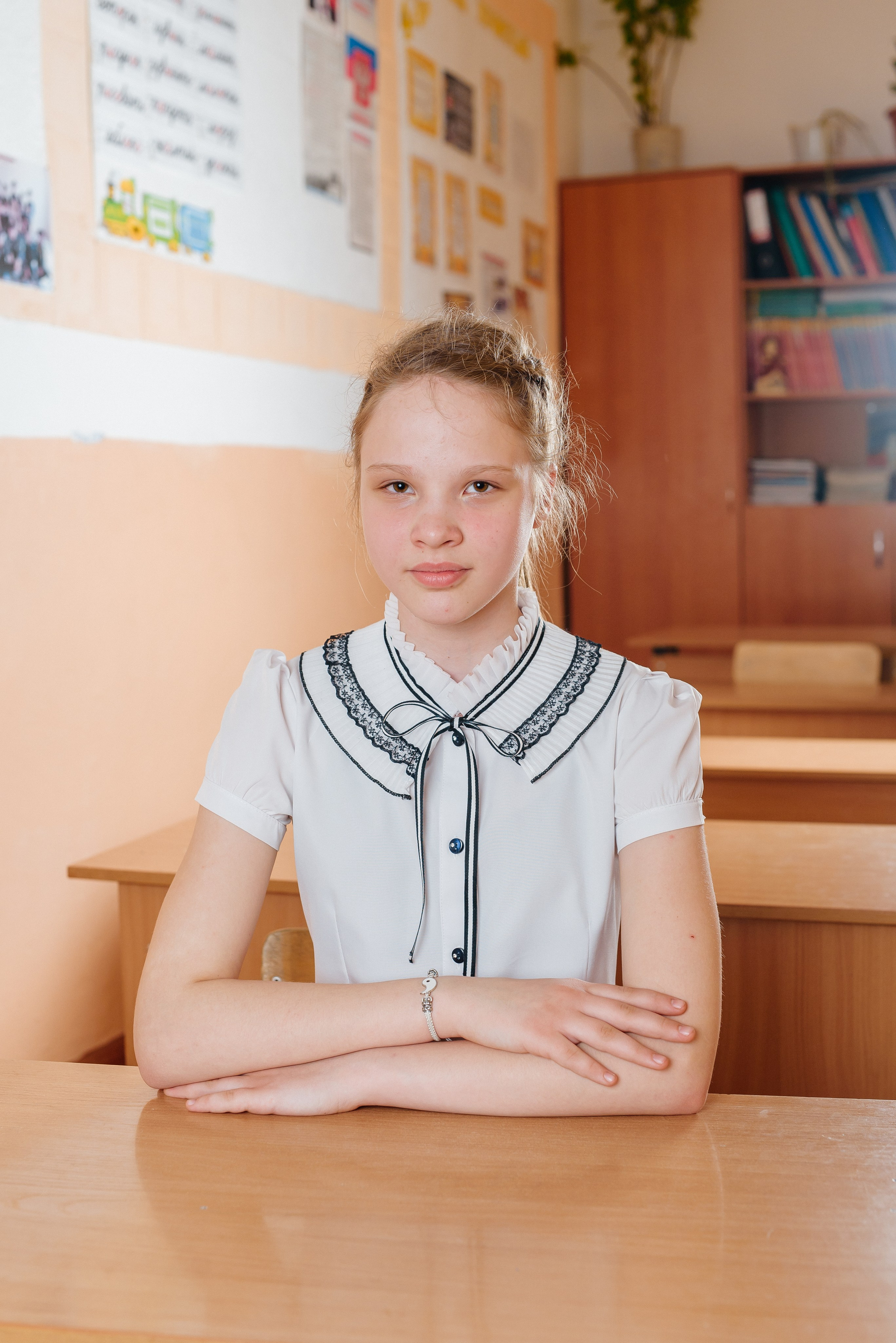 Портреты за партой. Семейный фотограф в Барнауле