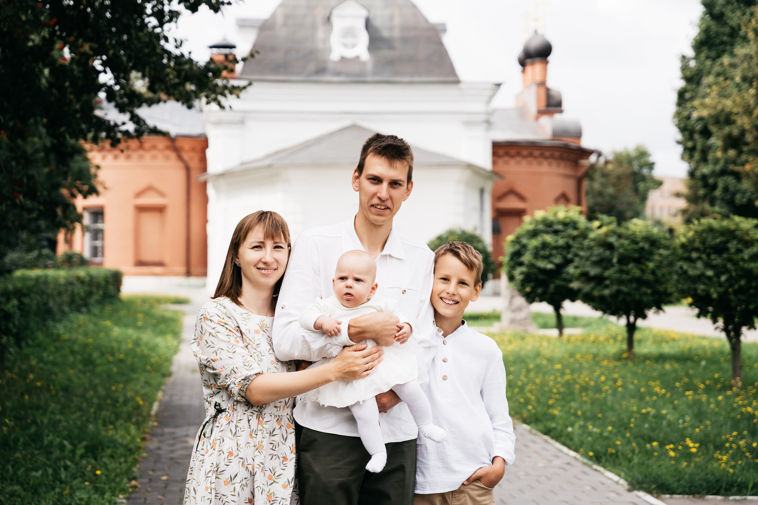 Крещение Анфисы. Алёна Хомич. Свадебный и семейный фотограф Коломна, Москва