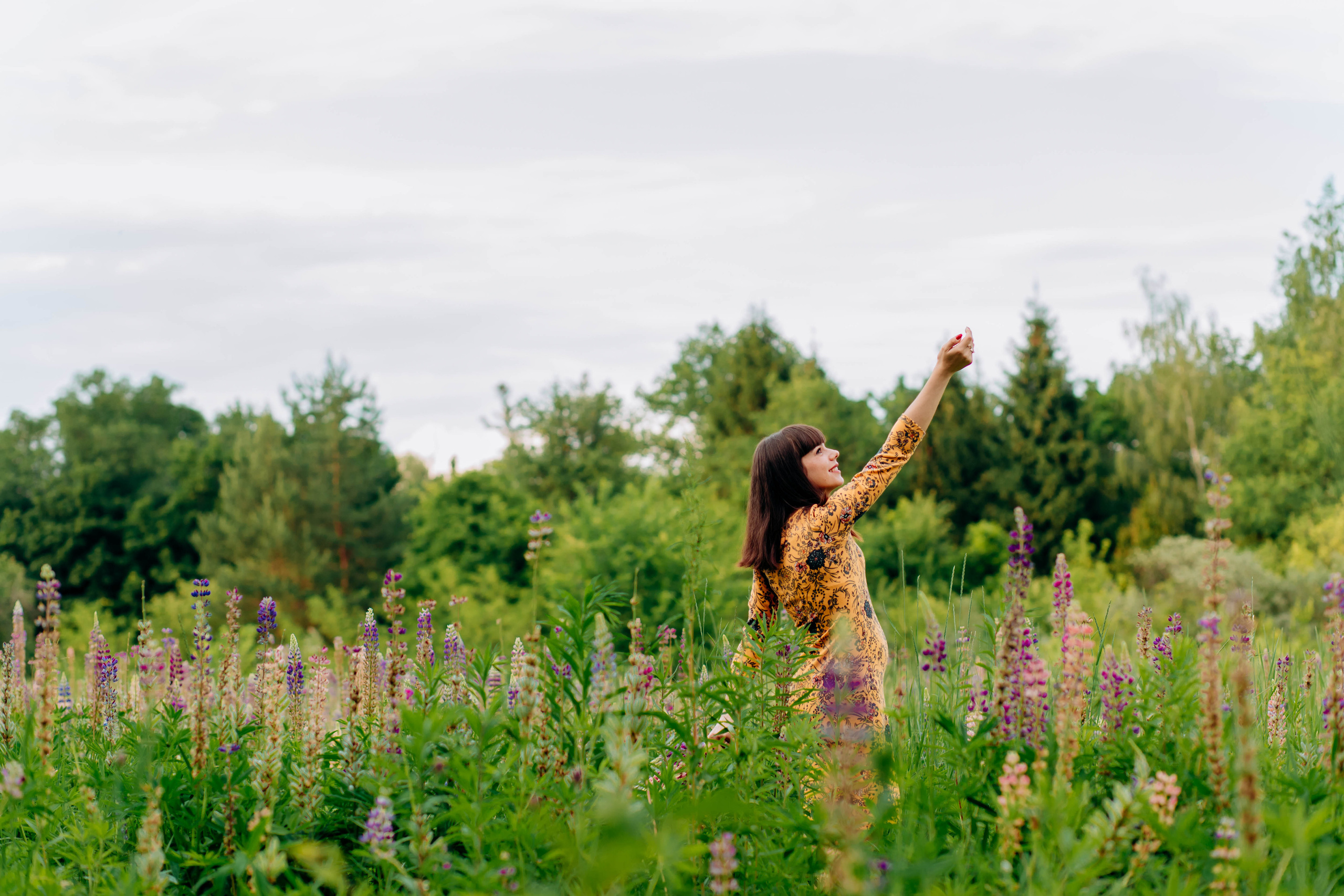 Люпиновое море :). Семейный и свадебный фотограф в Воронеже Майя Добровольская