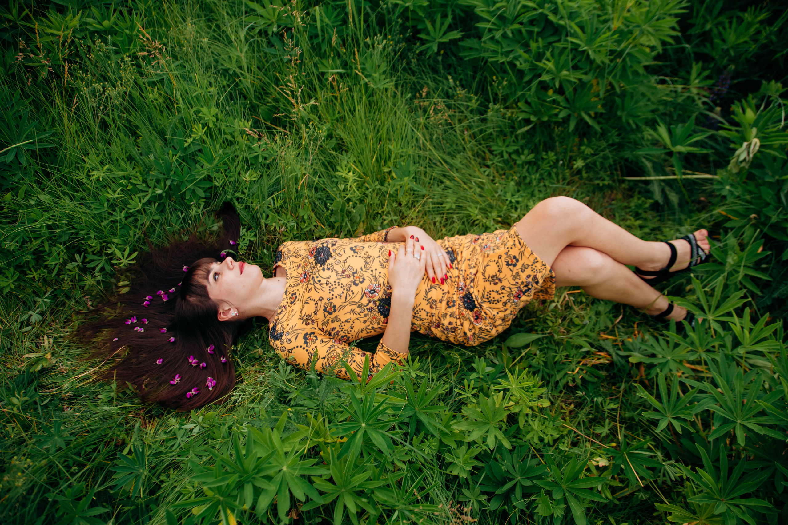 Люпиновое море :). Семейный и свадебный фотограф в Воронеже Майя Добровольская