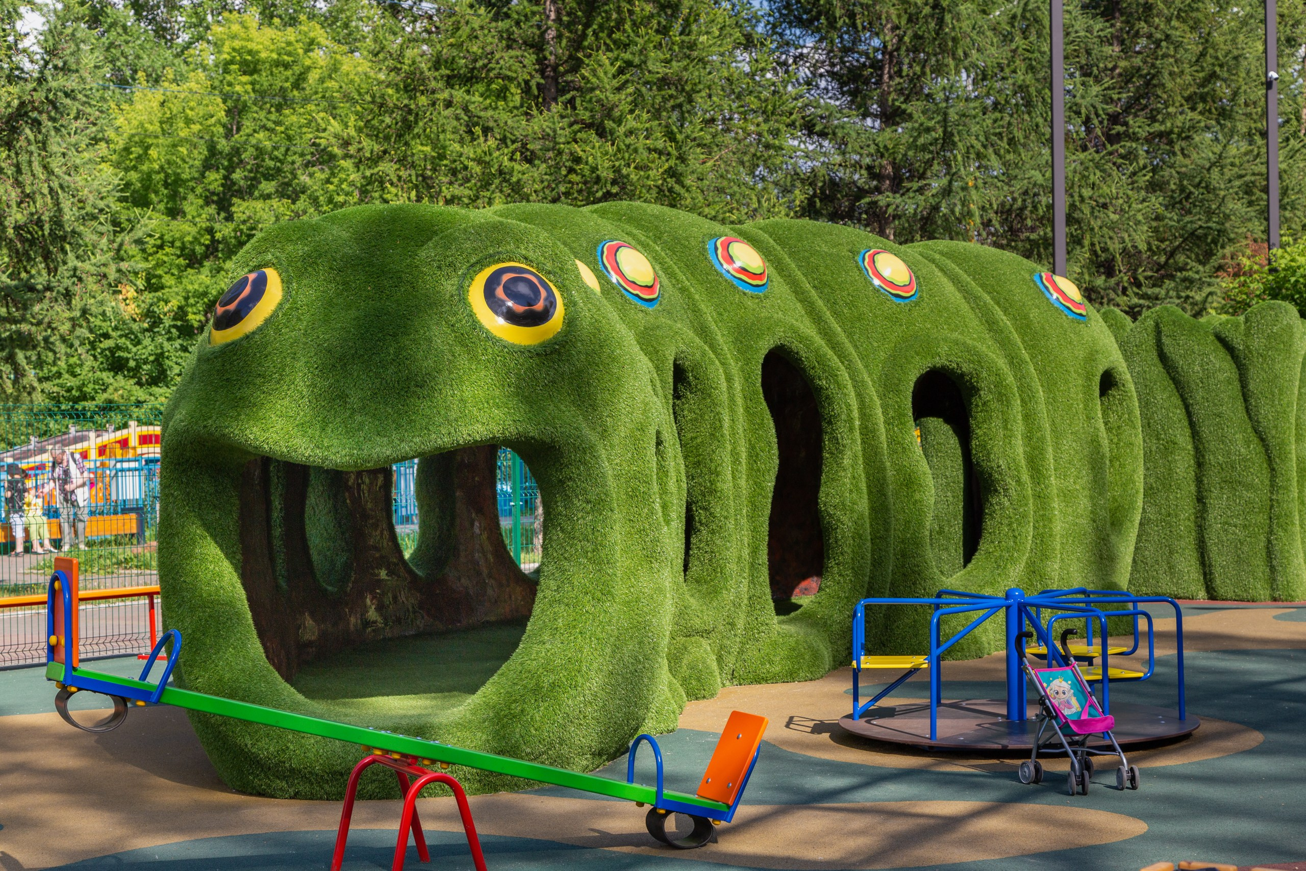 Парк Троя, г. Красноярск, аттракционы. Интерьерный фотограф и ретушер в Красноярске Денис Антропов