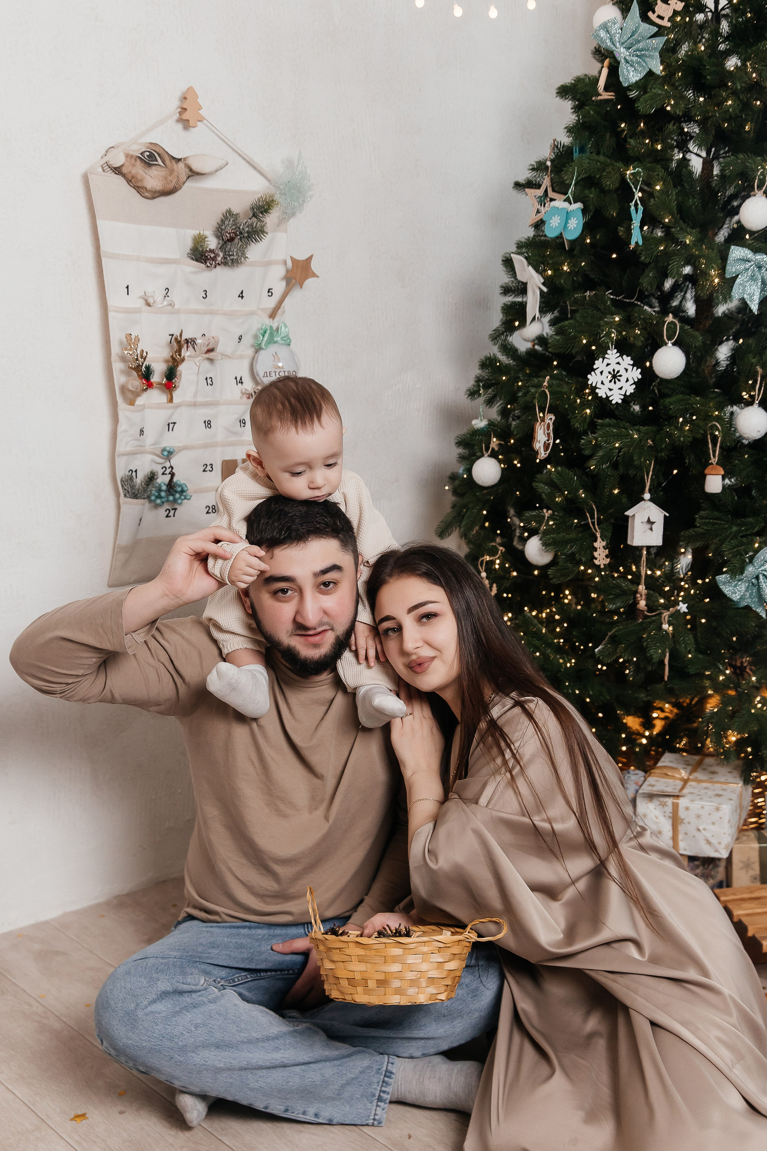 Фотосессия 2 в 1: новый год и день рождения 🎂 🎄