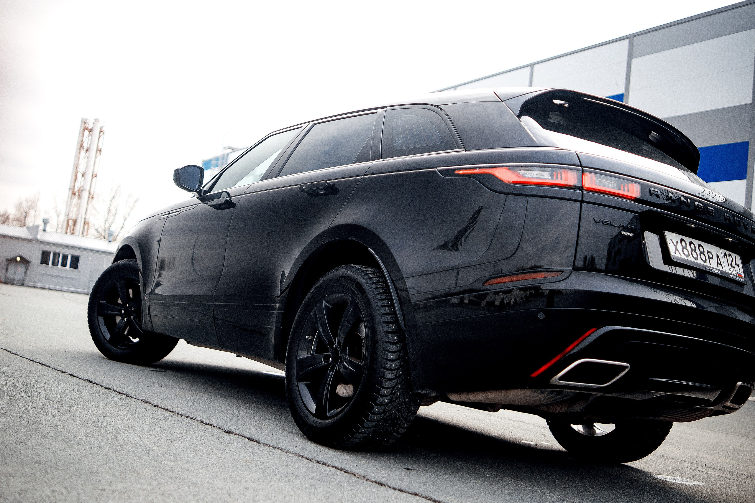 RANGE ROVER VELAR. Фотограф в Новосибирске Владислав Унтерберг