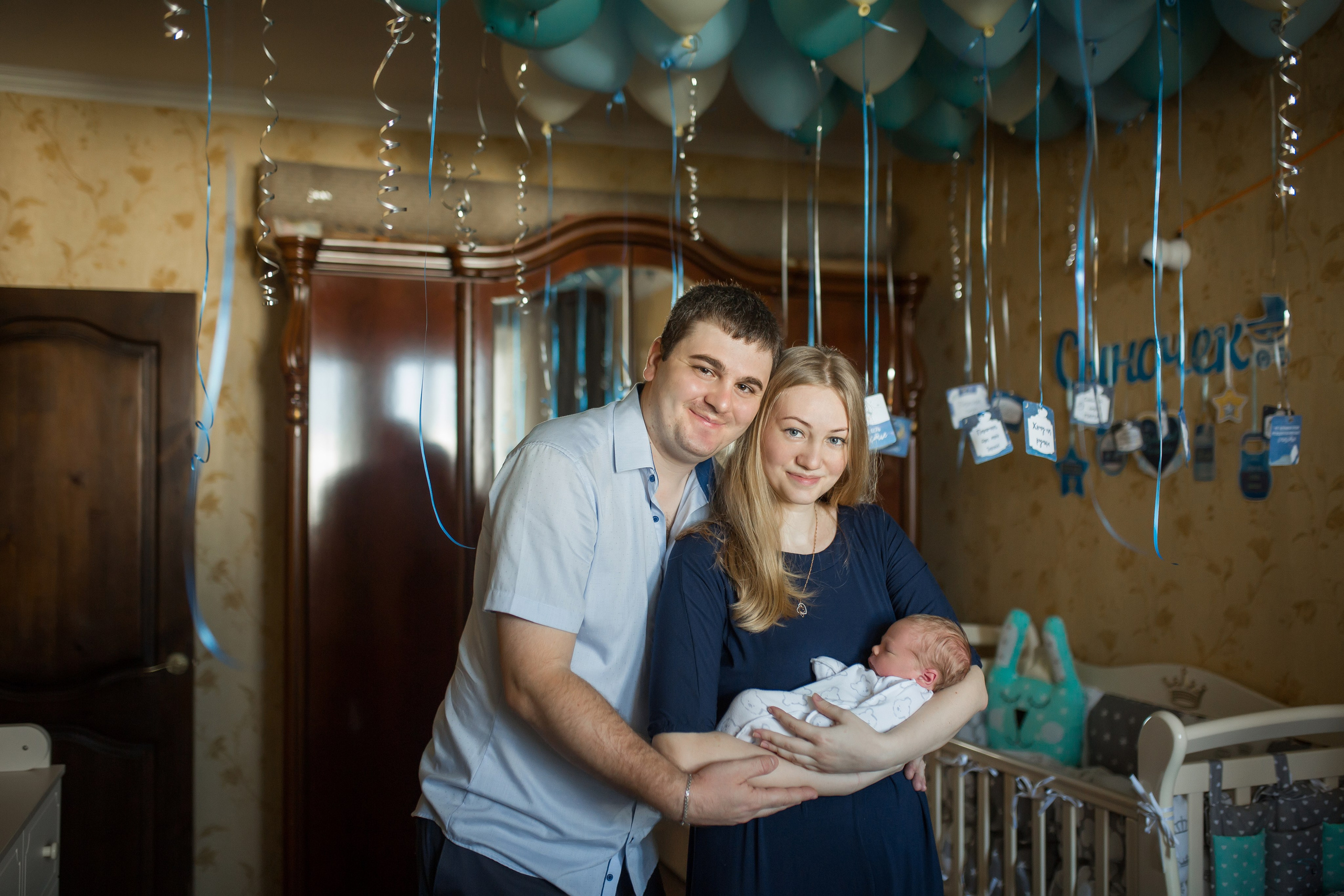 Выписка Владислава. Фотограф на Крещение, семейный фотограф в Москве