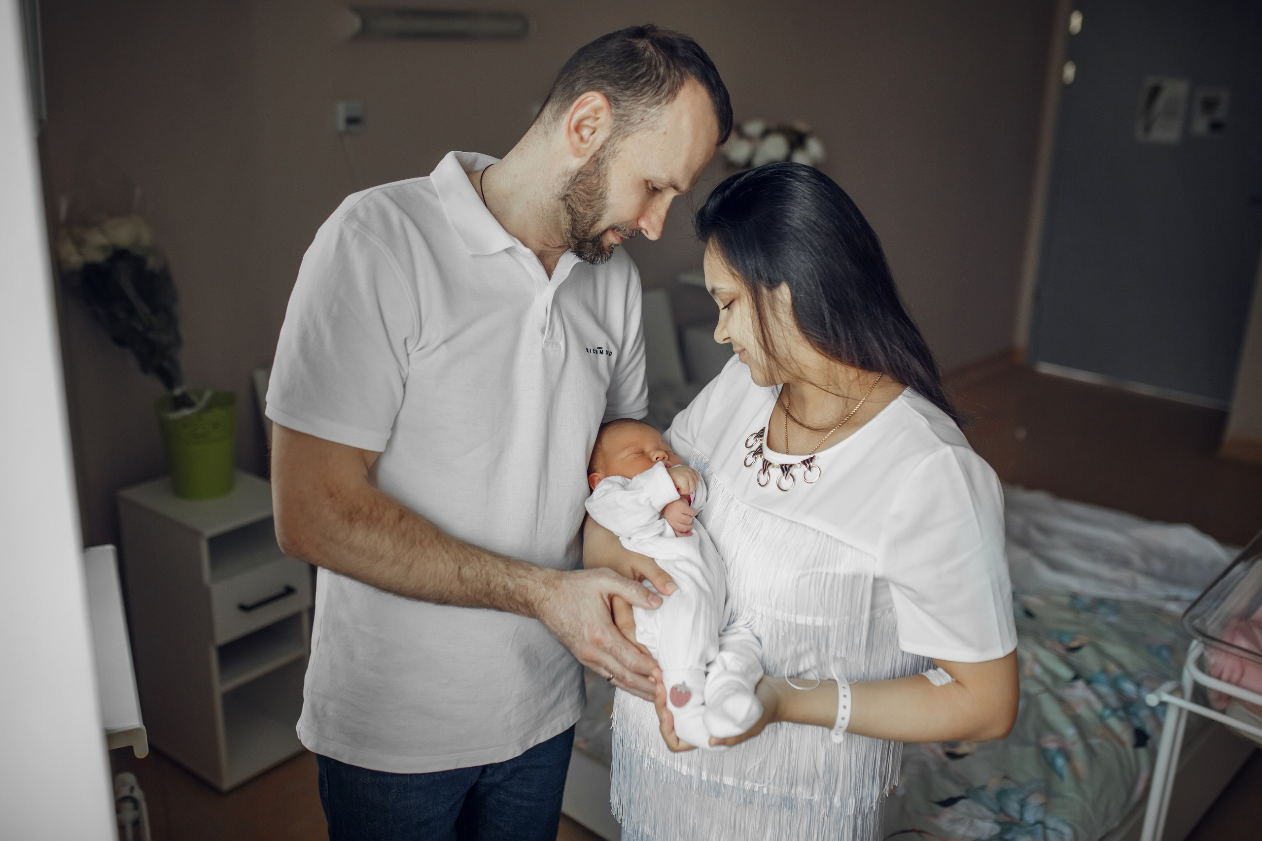 Выписка Машеньки. Фотограф на Крещение, семейный фотограф в Москве