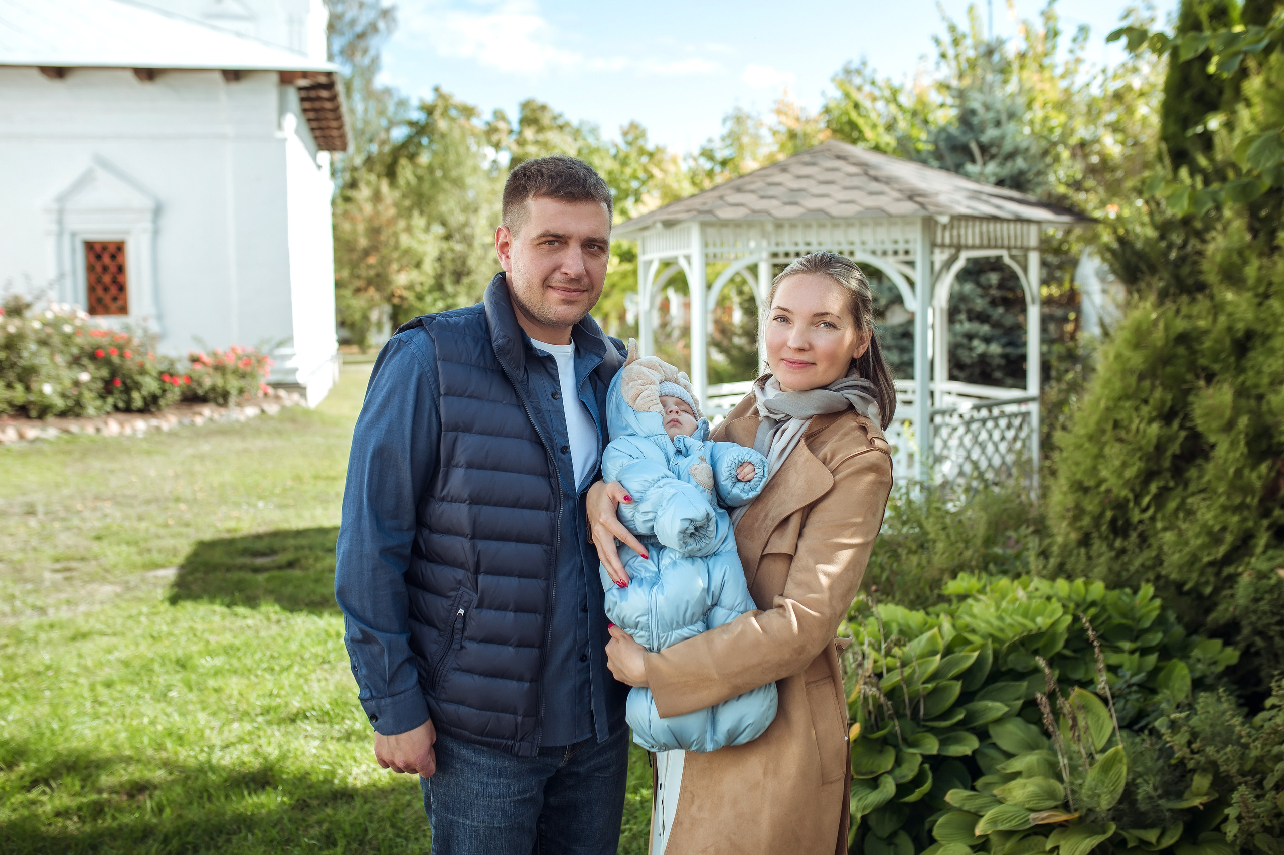 Крещение Эрика. Фотограф на Крещение, семейный фотограф в Москве