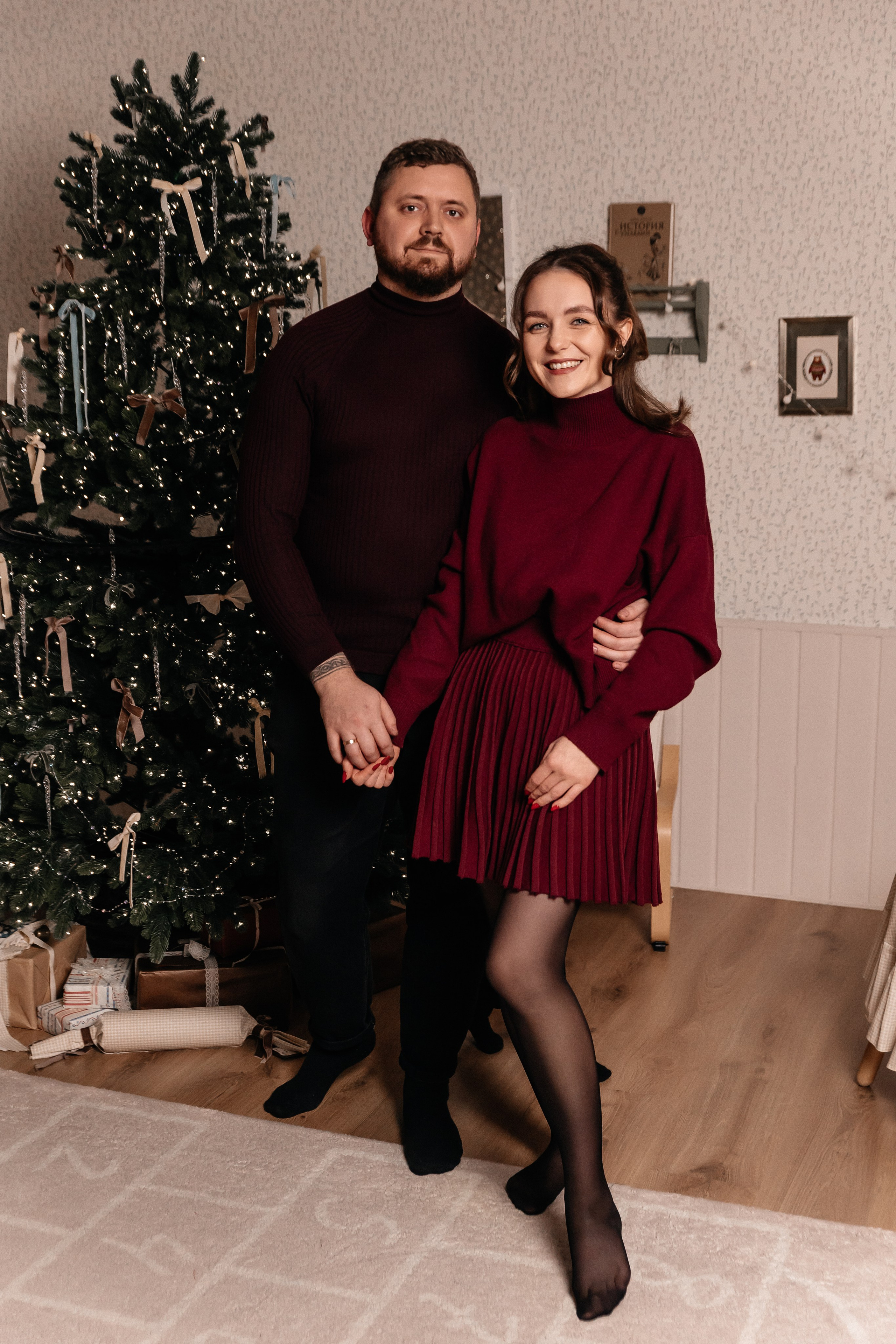 Новогодняя. Семейный фотограф Минск Усова Ольга