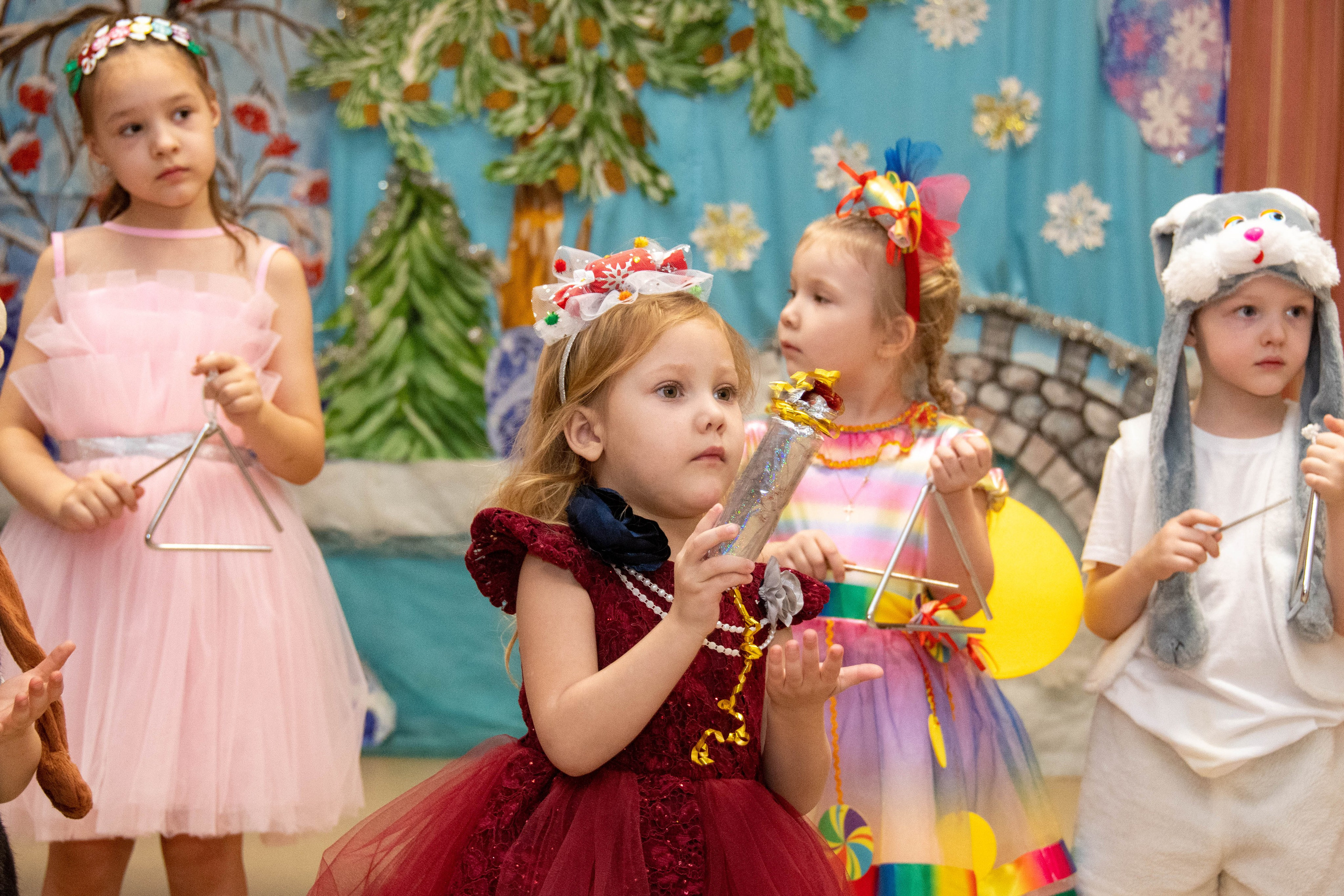 2023 Новый год. Акварель, Первомайка. Репортажный и детский фотограф в Новосибирске