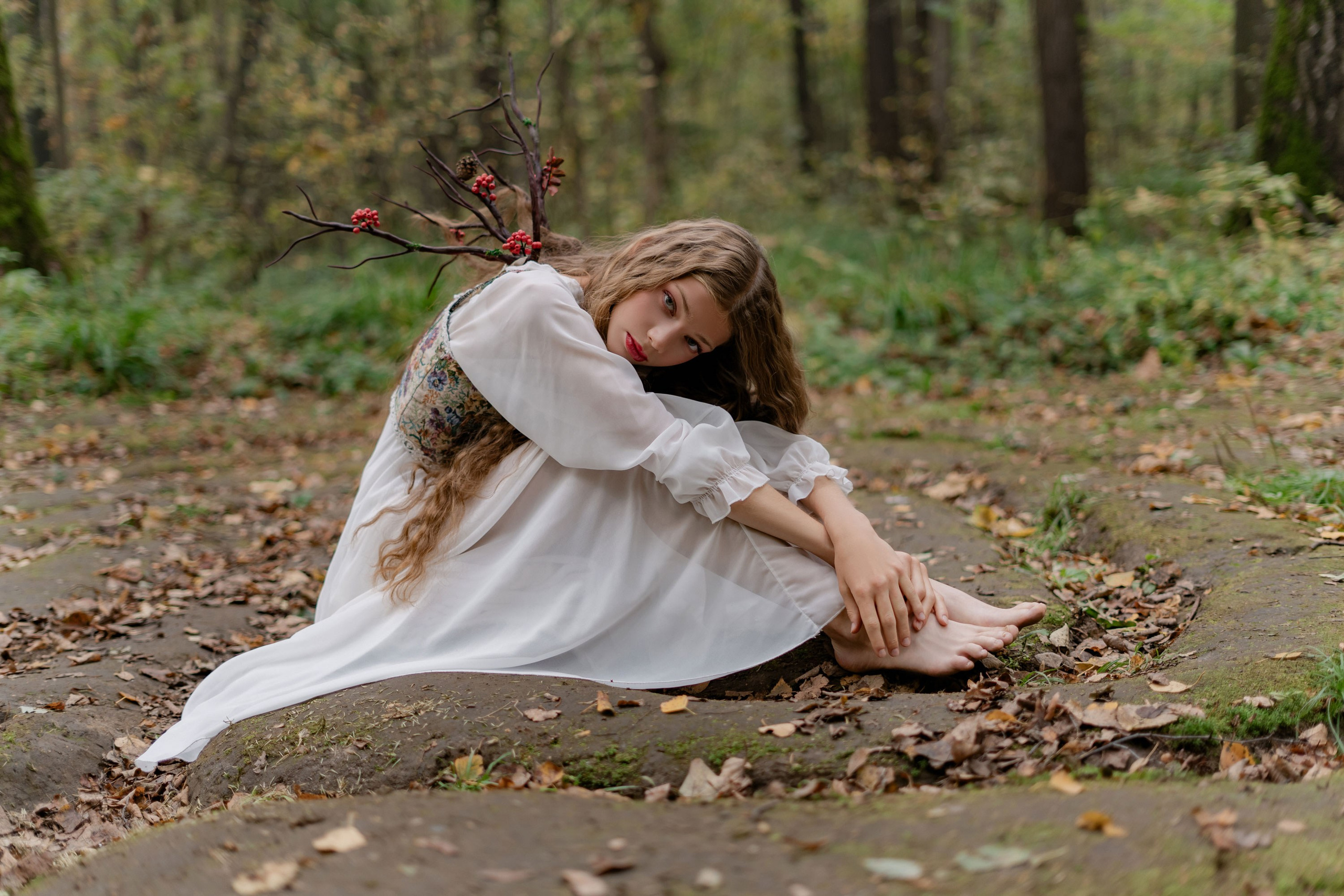 Фея в лабиринте. Проект «Сны Синицы» — Волшебные фотосессии