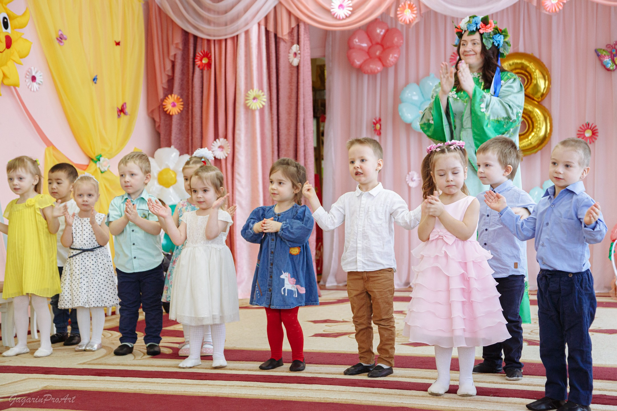 Репортаж в саду на утренник. GagarinProArt
