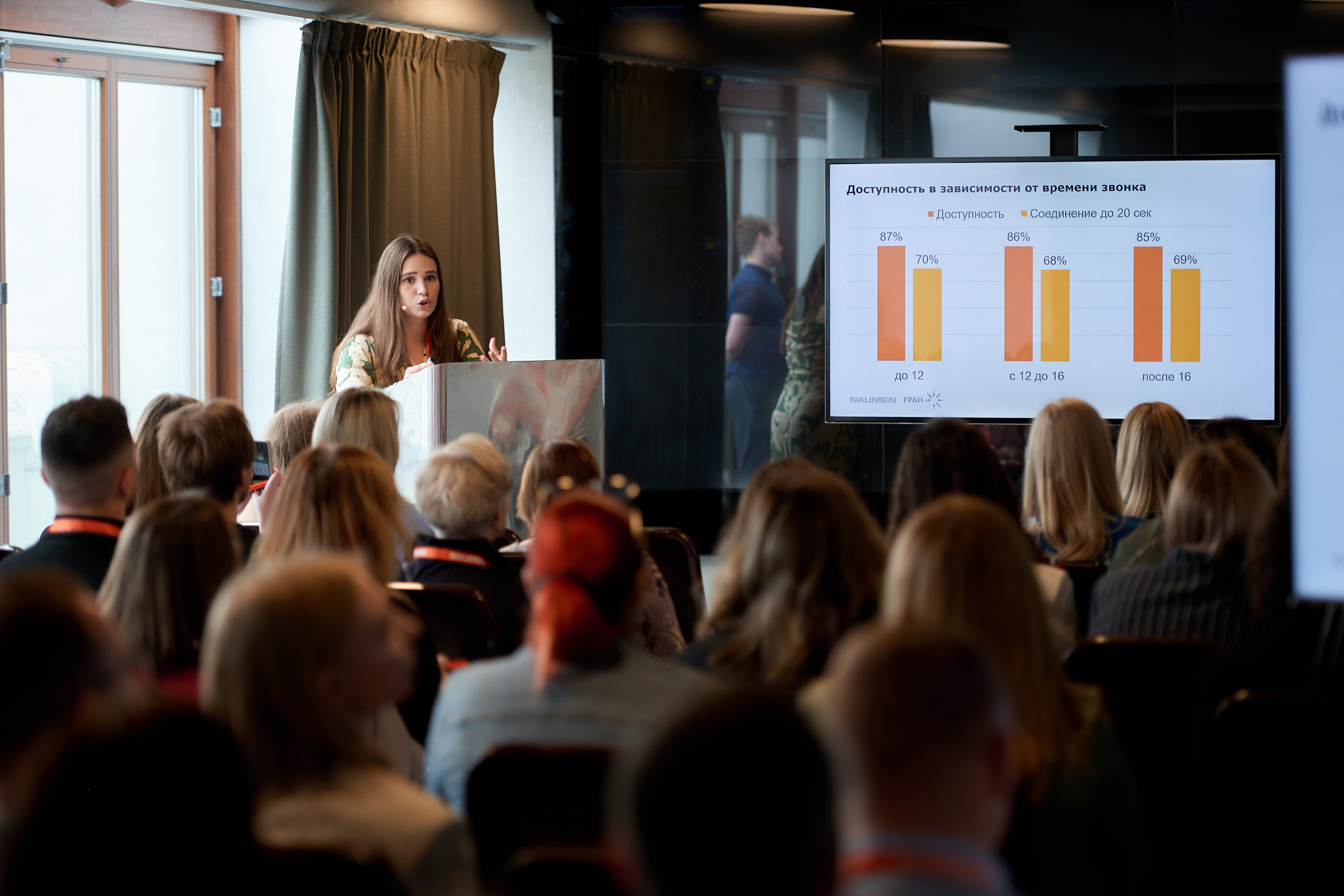 Репортажная фотосъёмка конференции Naumen. Репортажный фотограф в Москве, Сергей Торунов