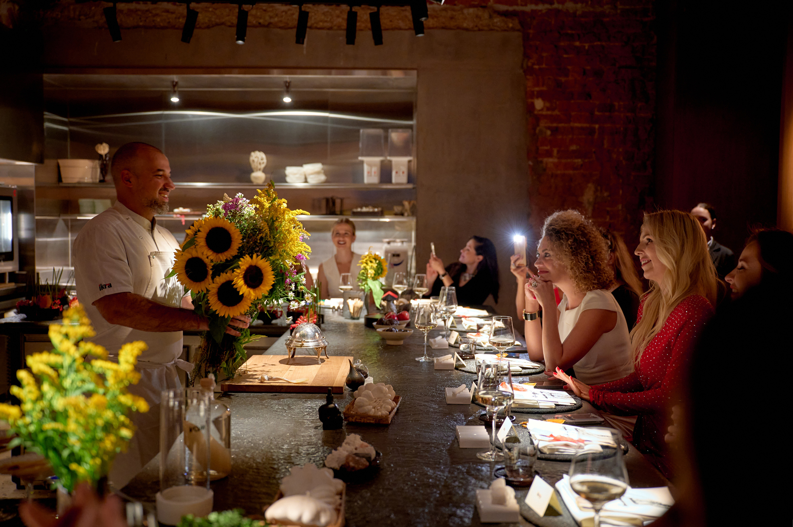 Ресторан IKRA, фотосъемка дня рождения. Репортажный фотограф в Москве, Сергей Торунов