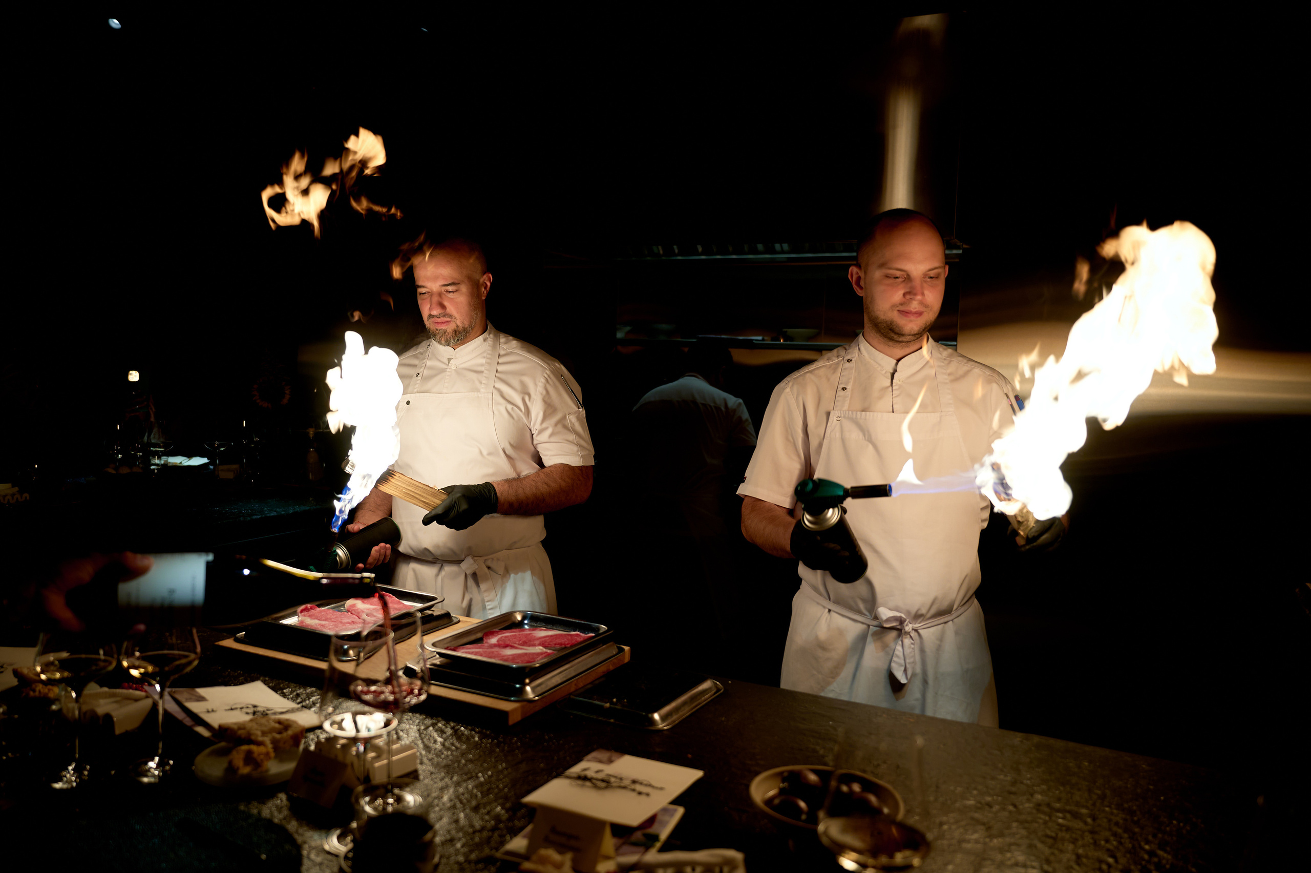 Ресторан IKRA, фотосъемка дня рождения. Репортажный фотограф в Москве, Сергей Торунов