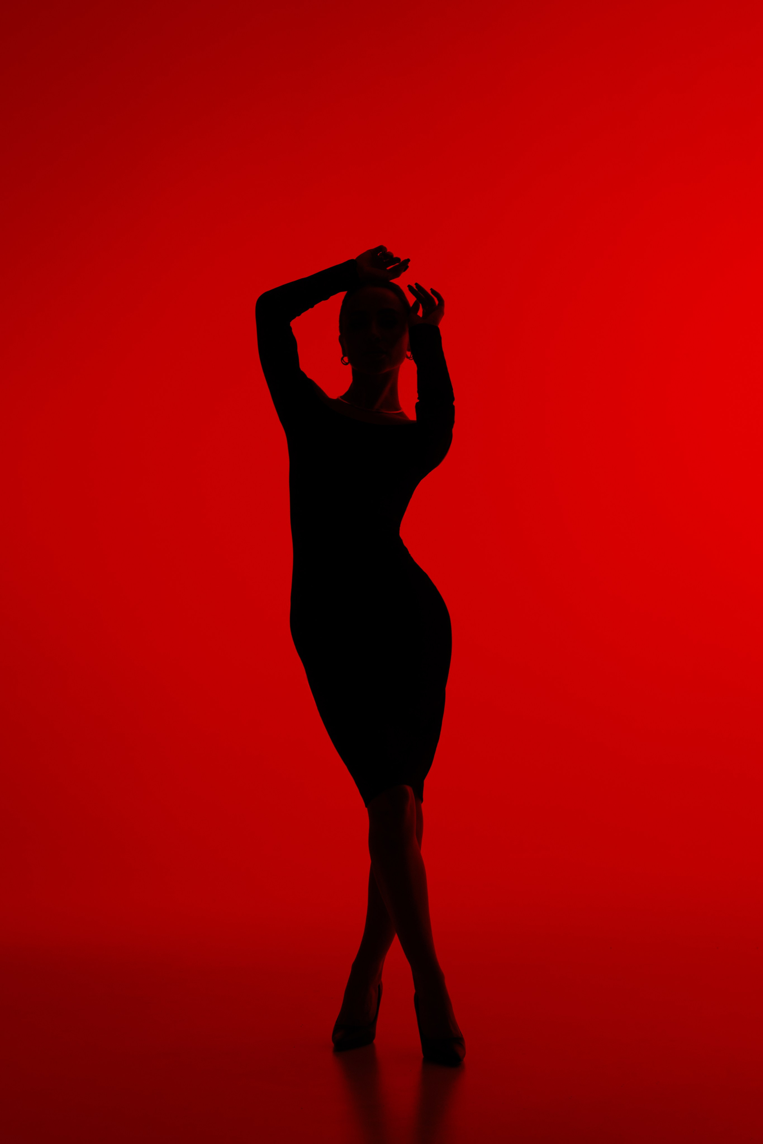 Цветной свет и фигуры. Фотограф Минск