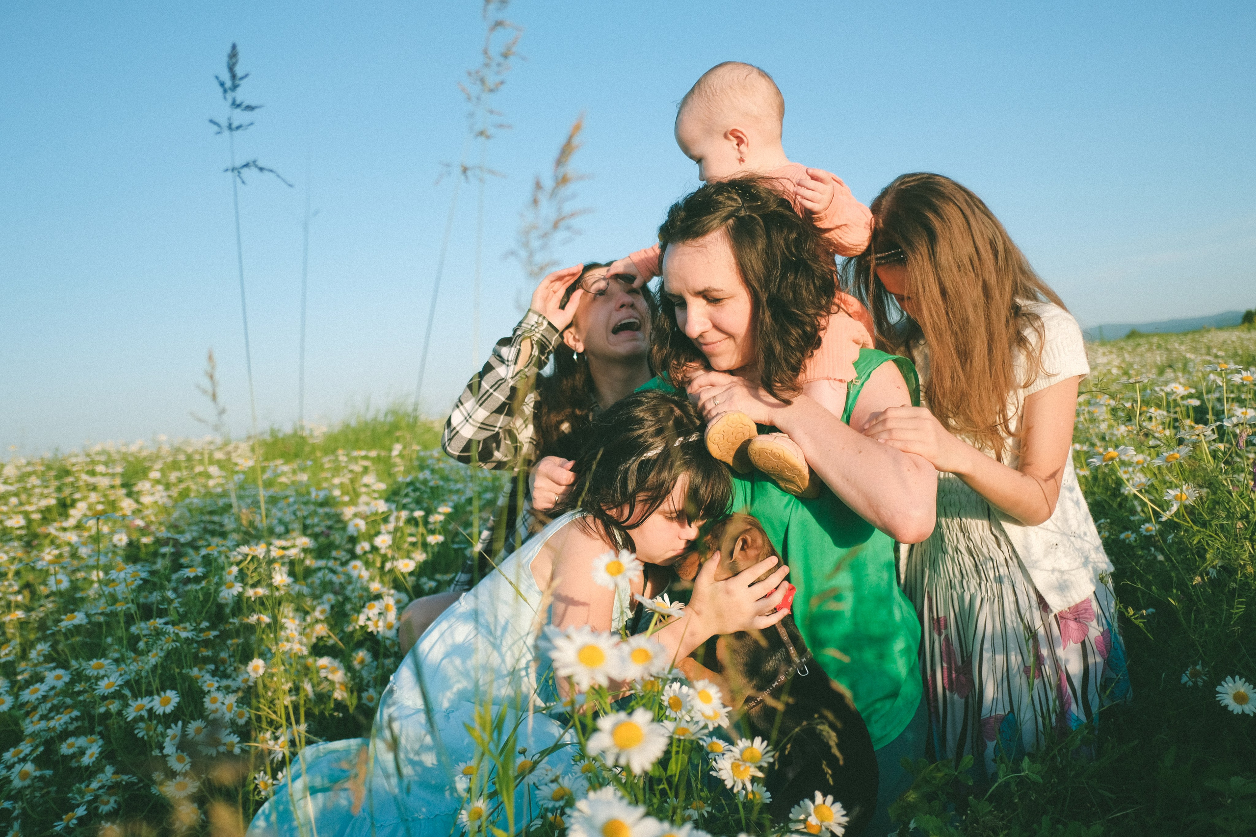 Ждановы в ромашках. Женский и семейный фотограф в Краснодаре и крае Таня Мустафина