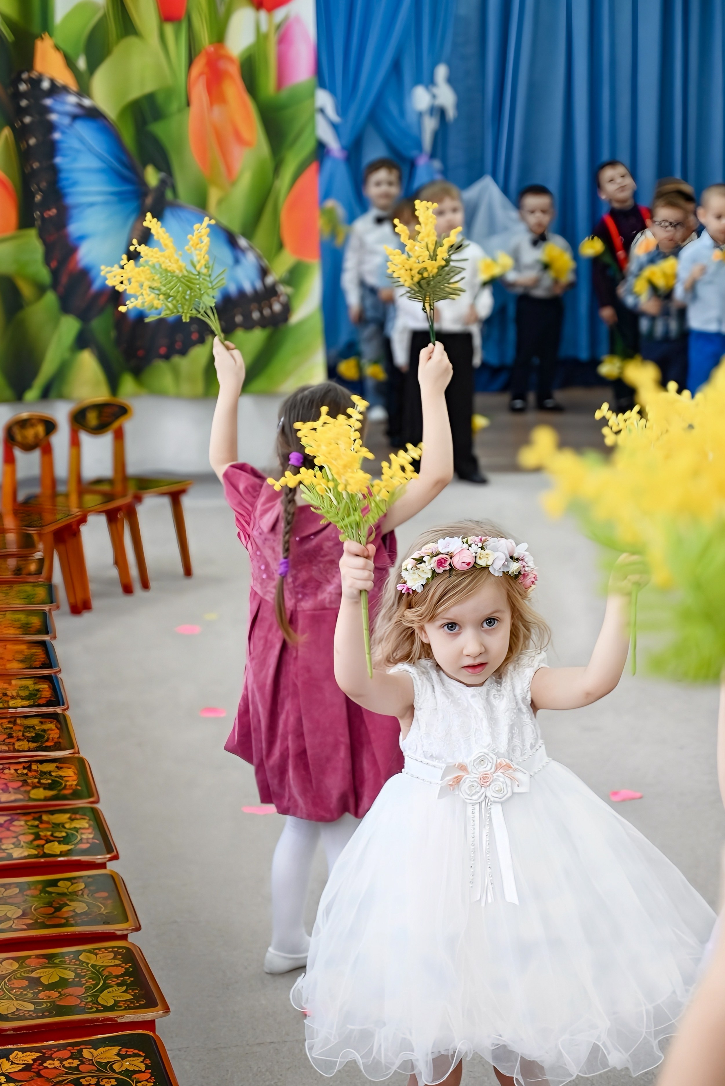 Праздник в группе «Дружная семейка». Семейный и детский фотограф Москва