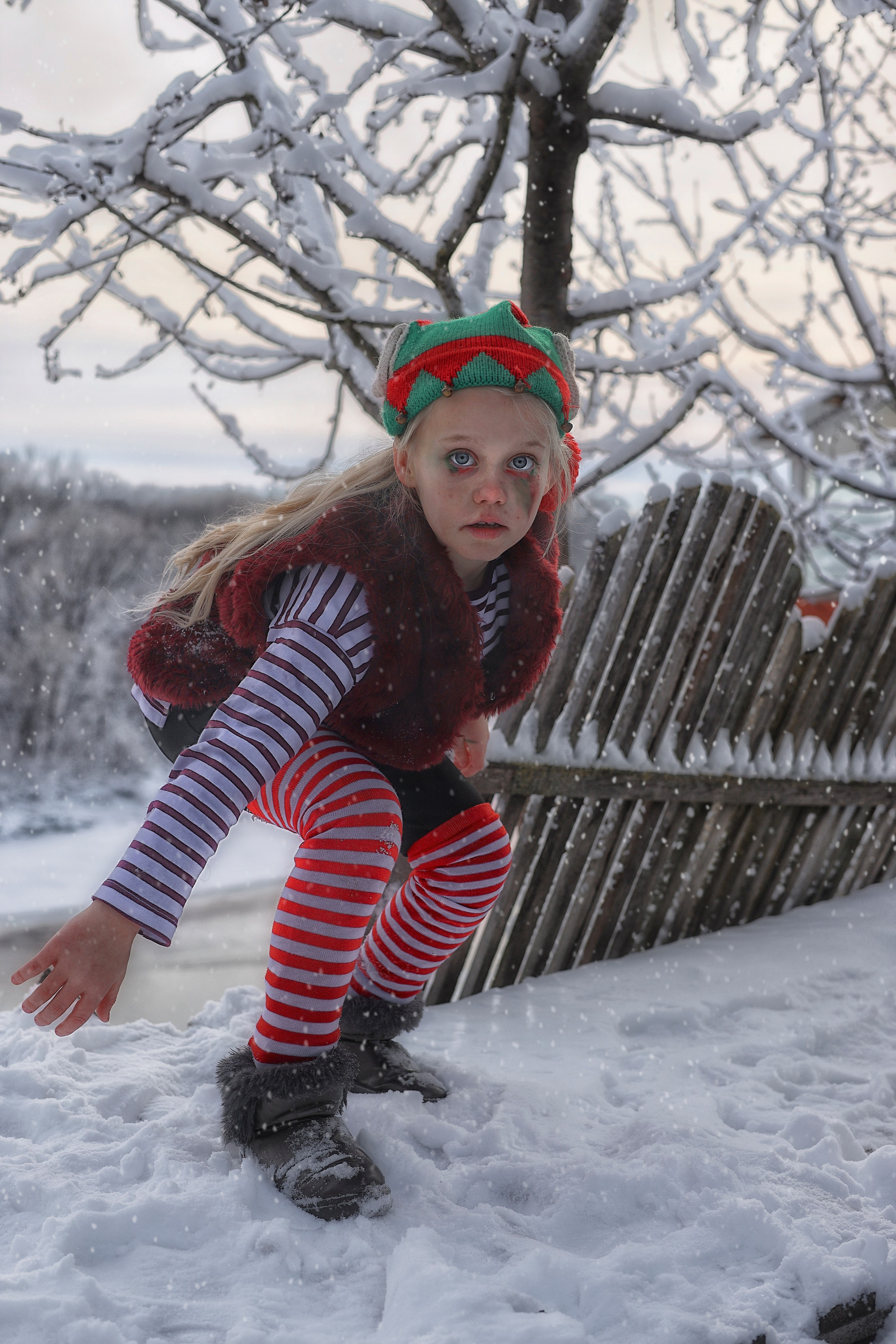 Дети зимой. Семейный детский фотограф Краснодарский край Оксана Колос