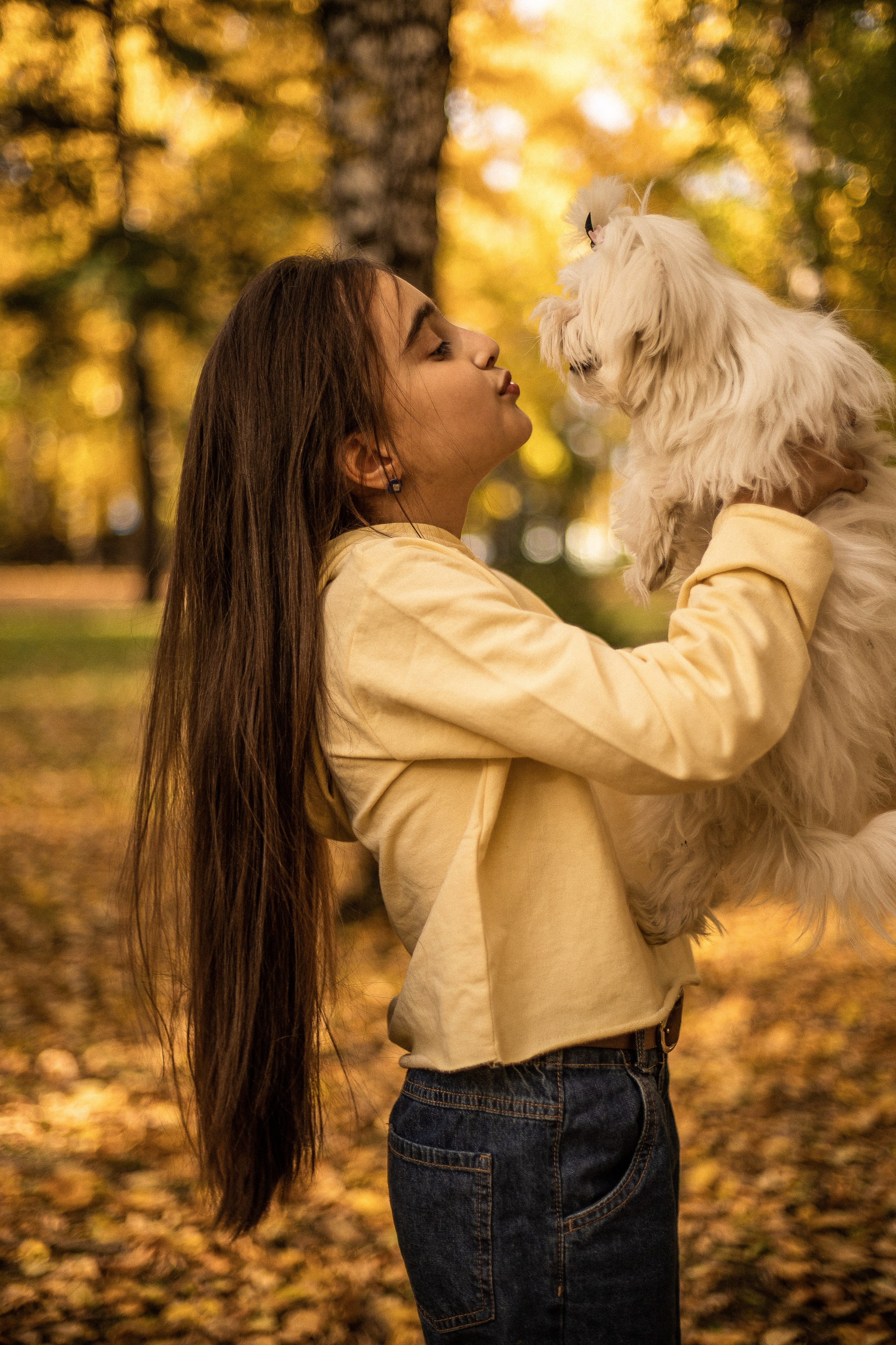 Семейная фотосессия - Дамы с собачкой. Семейный и женский фотограф Кемерово Мария Степ