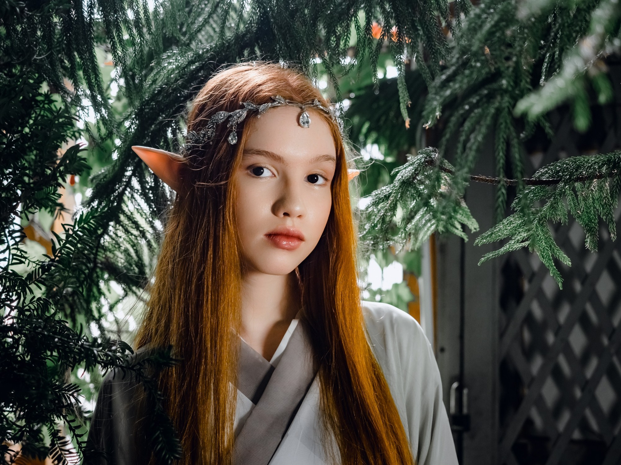 Эльф в ботаническом саду. Фотограф