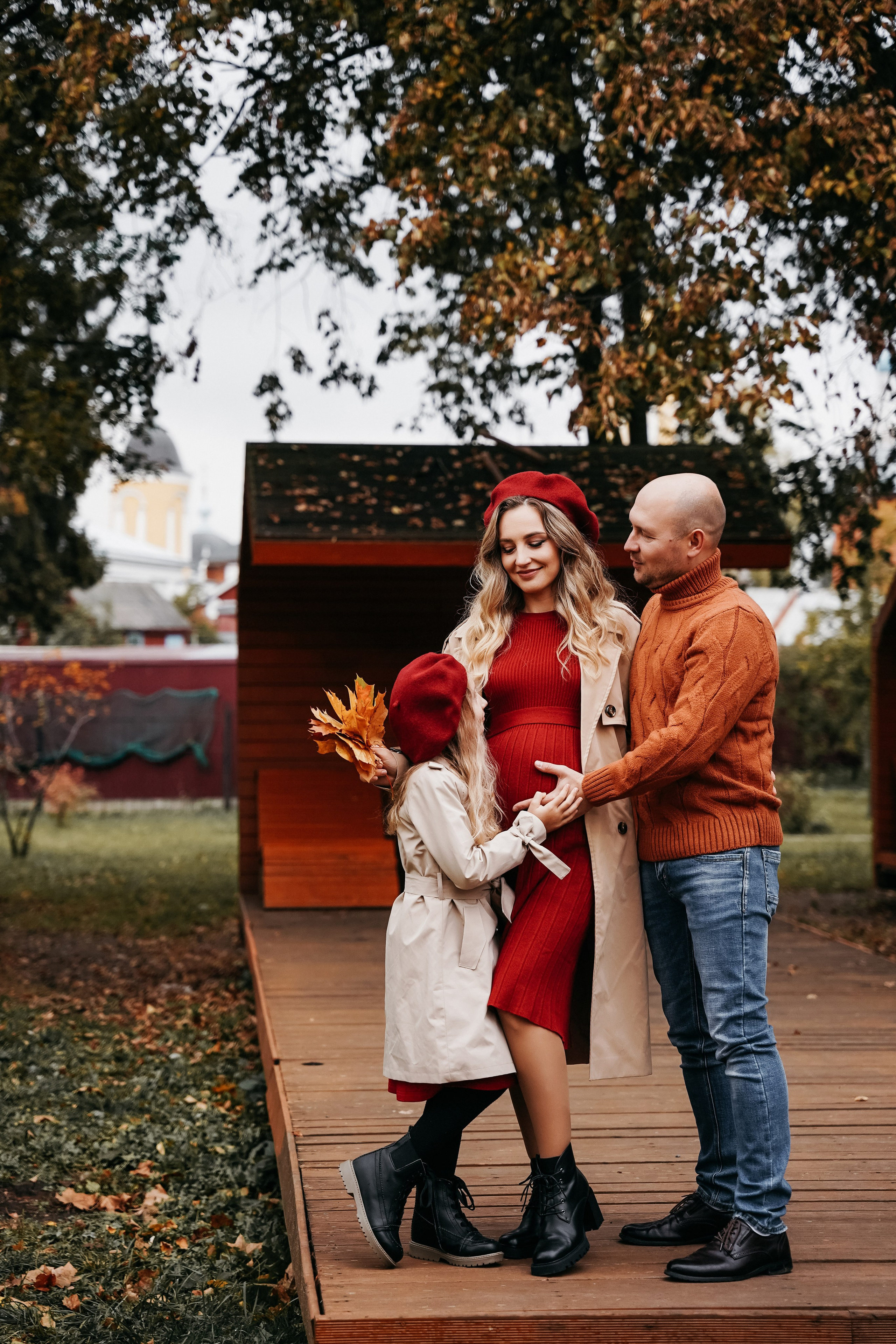 Осенний день. Алёна Хомич. Свадебный и семейный фотограф Коломна, Москва