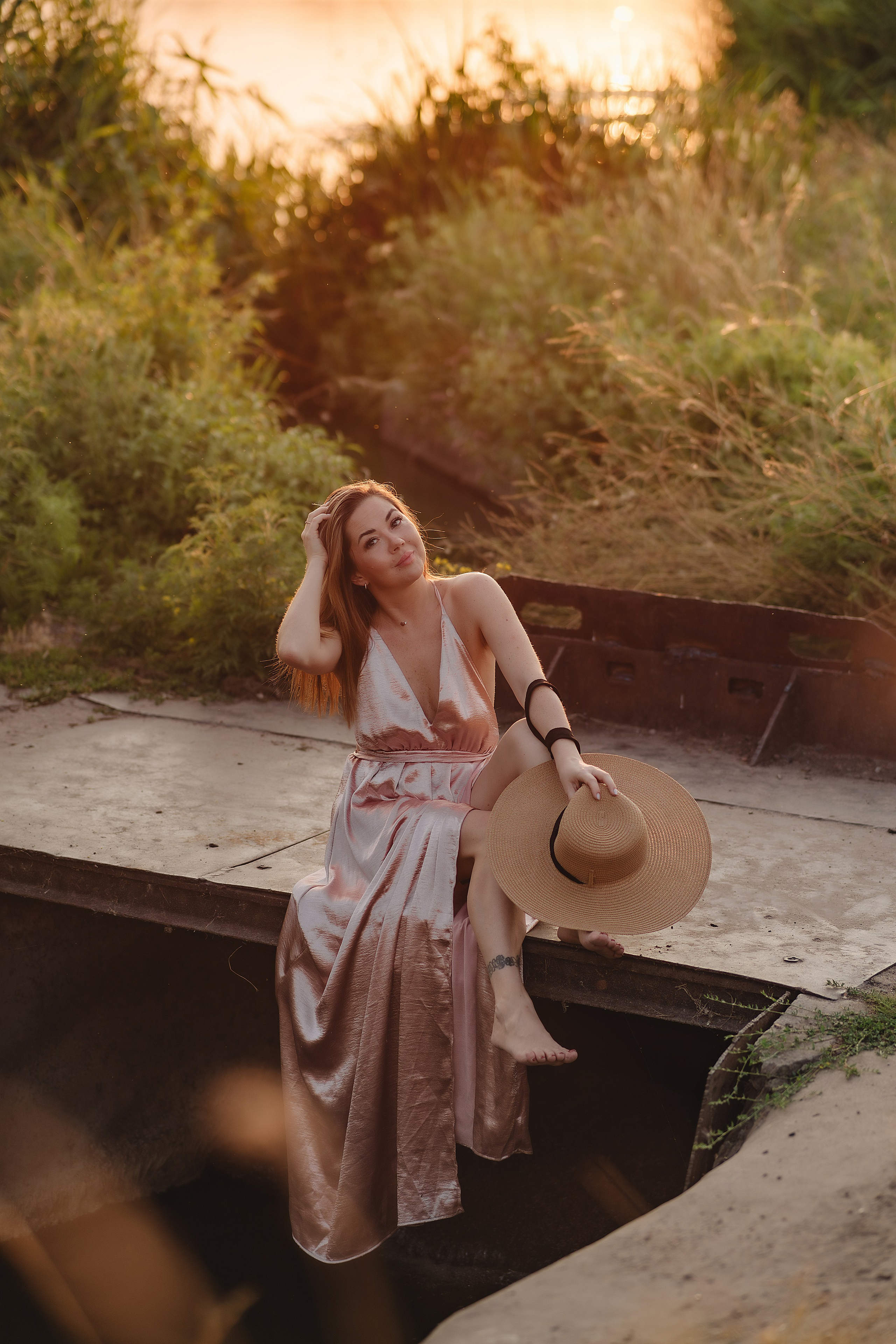 Юлия | Летняя съемка на закате. Фотограф Карина Шмулёва. Воронеж и область