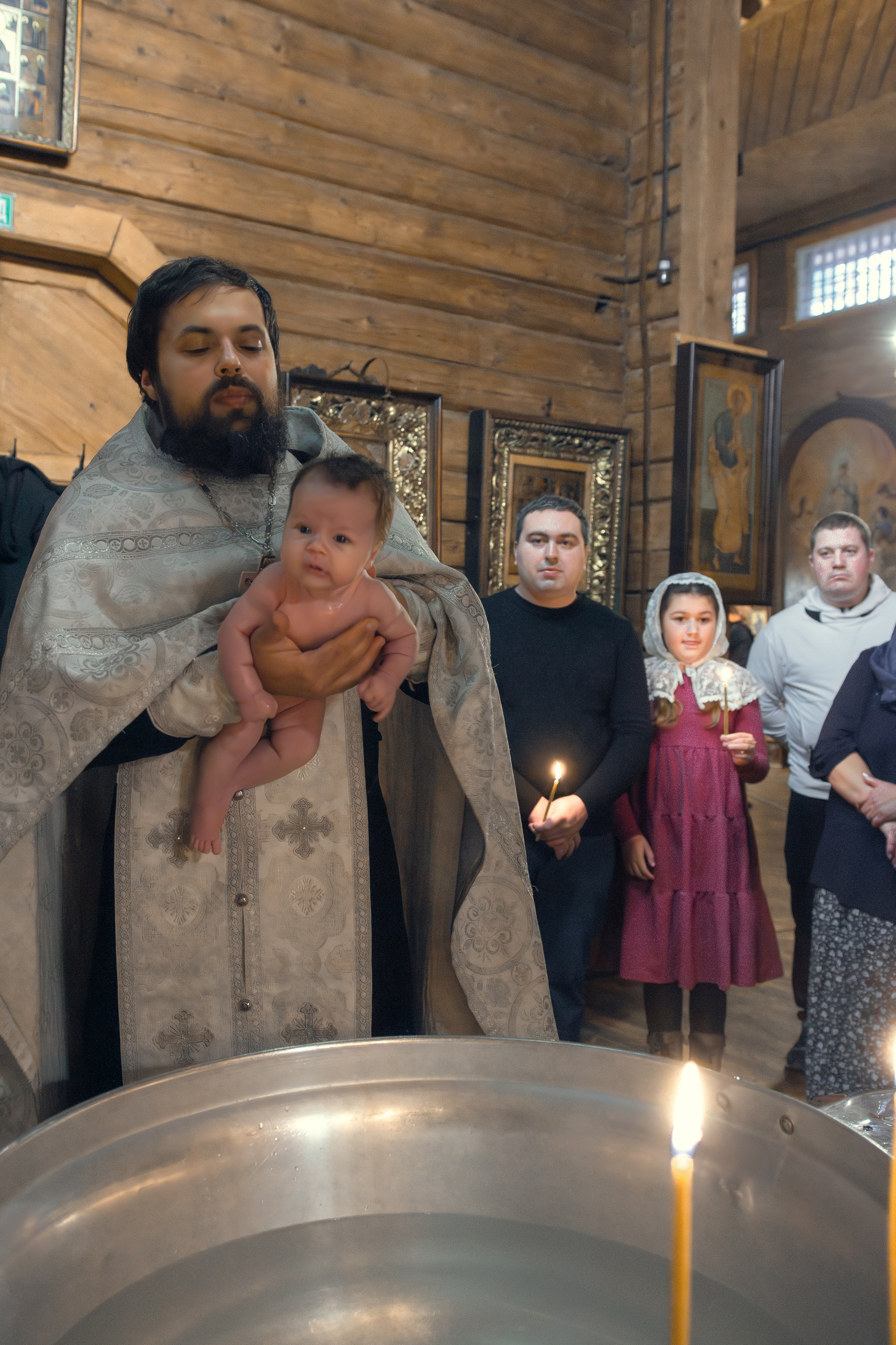 Крещение Валерии. Елена Ушакова профессиональный фотограф в Санкт-Петербурге