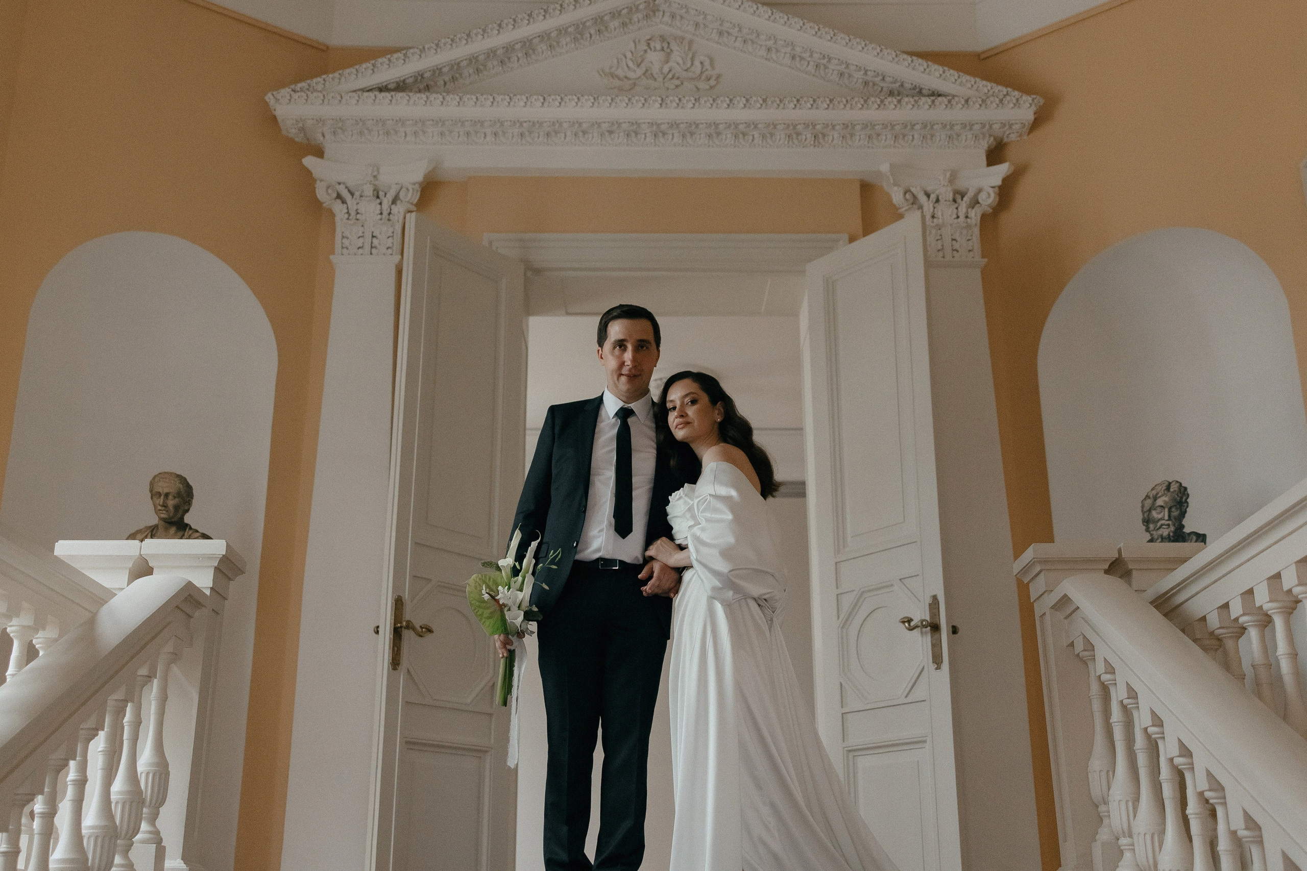 Регистрация в особняке Муравьевых-Апостолов. Свадебный фотограф Москва