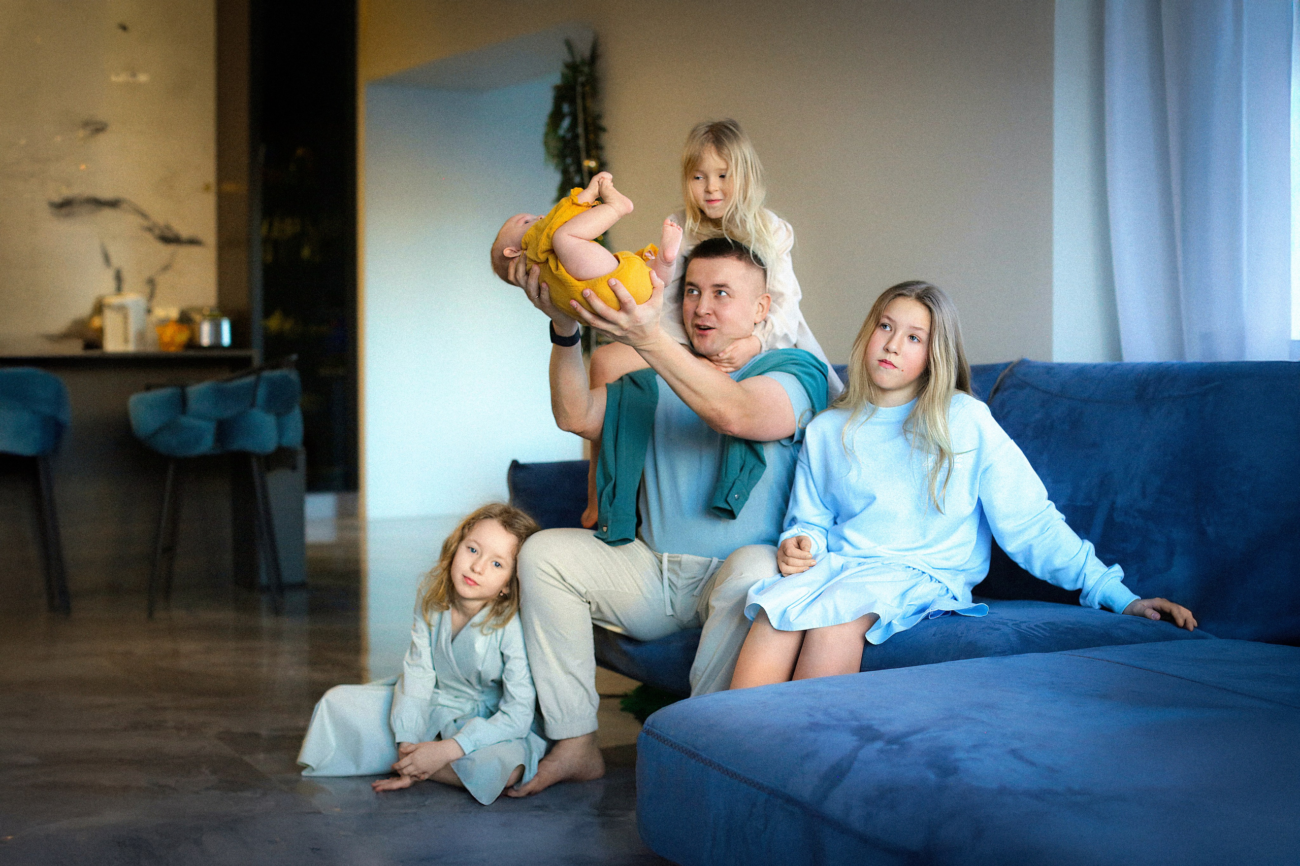 Семья Очеретиных | Д О М А |. Фотограф в Москве Оксана Цехмистер