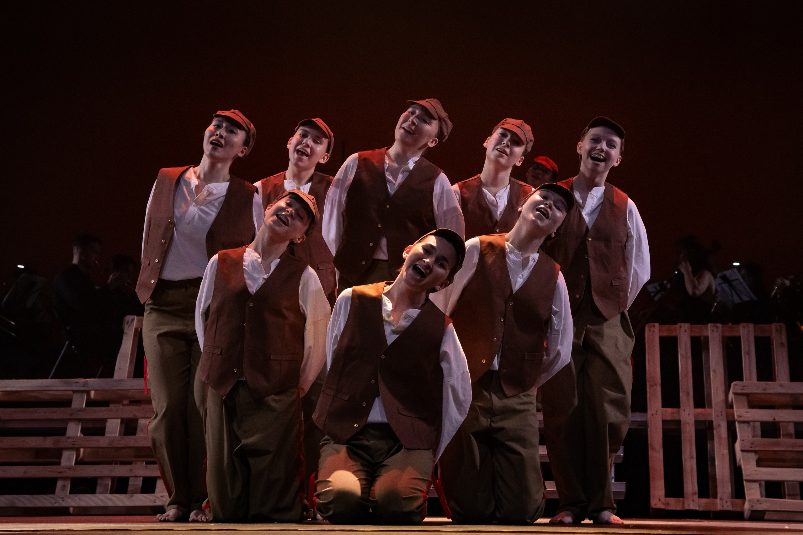 Театральная постановка Джалиль — юбилей Мусы Джалиля. Репортажный и портретный фотограф Казань / Горячих Полина