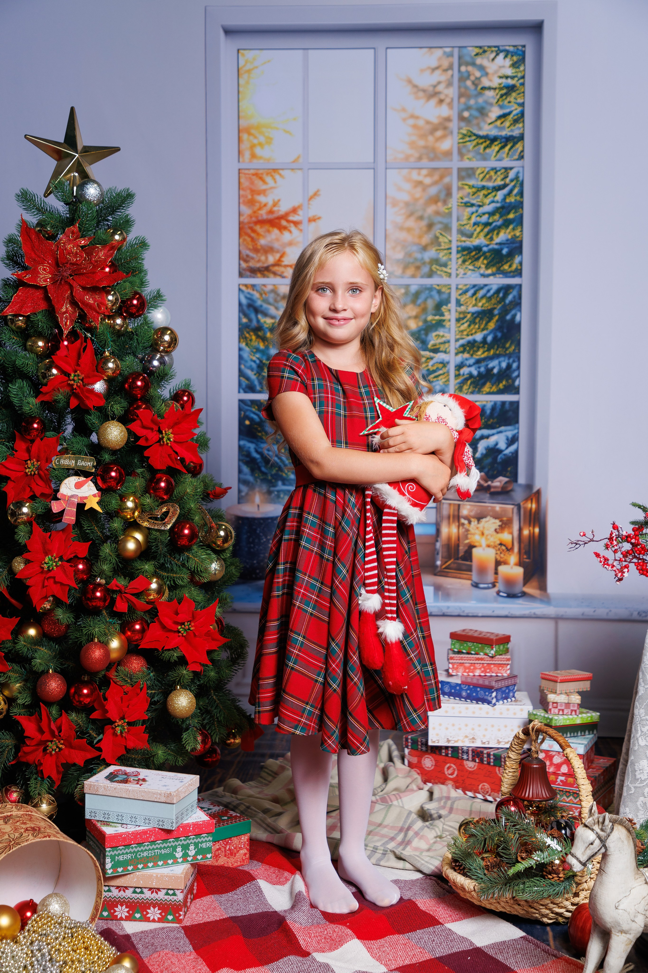 Рождество. Детская фотостудия Москва