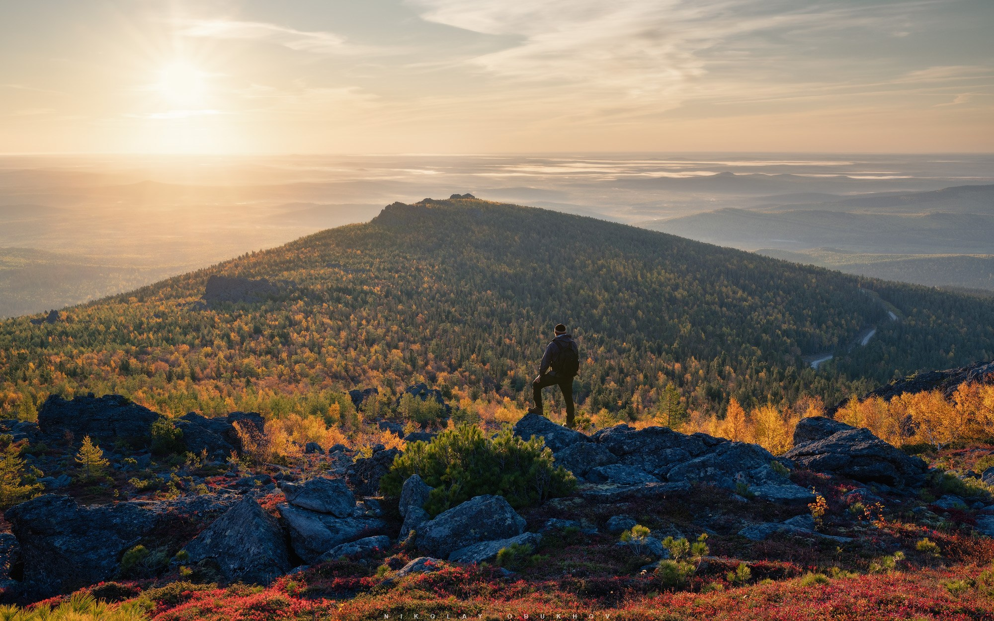 Фото горы Серебрянский Камень (рядом Конжаковский камень) | Фотограф Николай Обухов