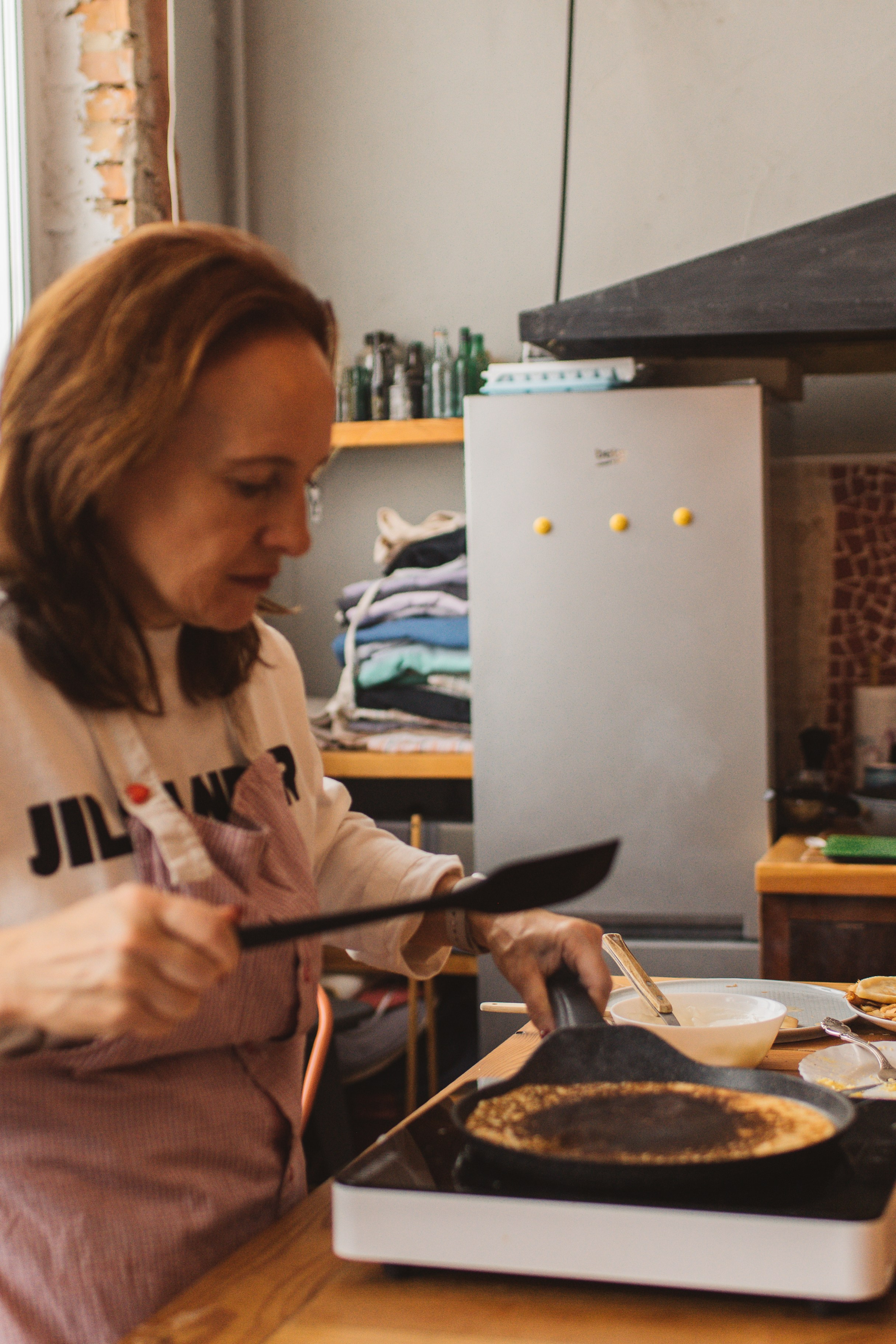 Простраство Тепло. Блинный день. Сайт портфолио