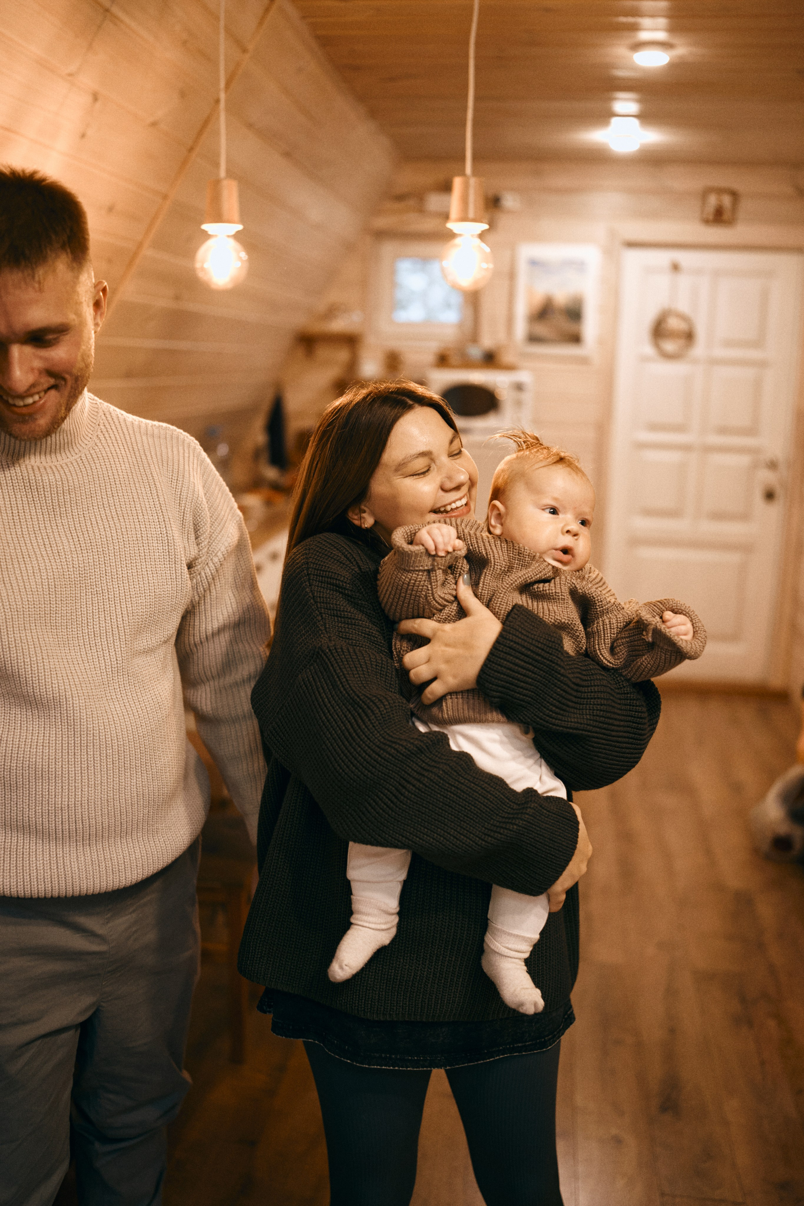 Осень, домик, семья. Фотограф Киров Анжелика Некрасова