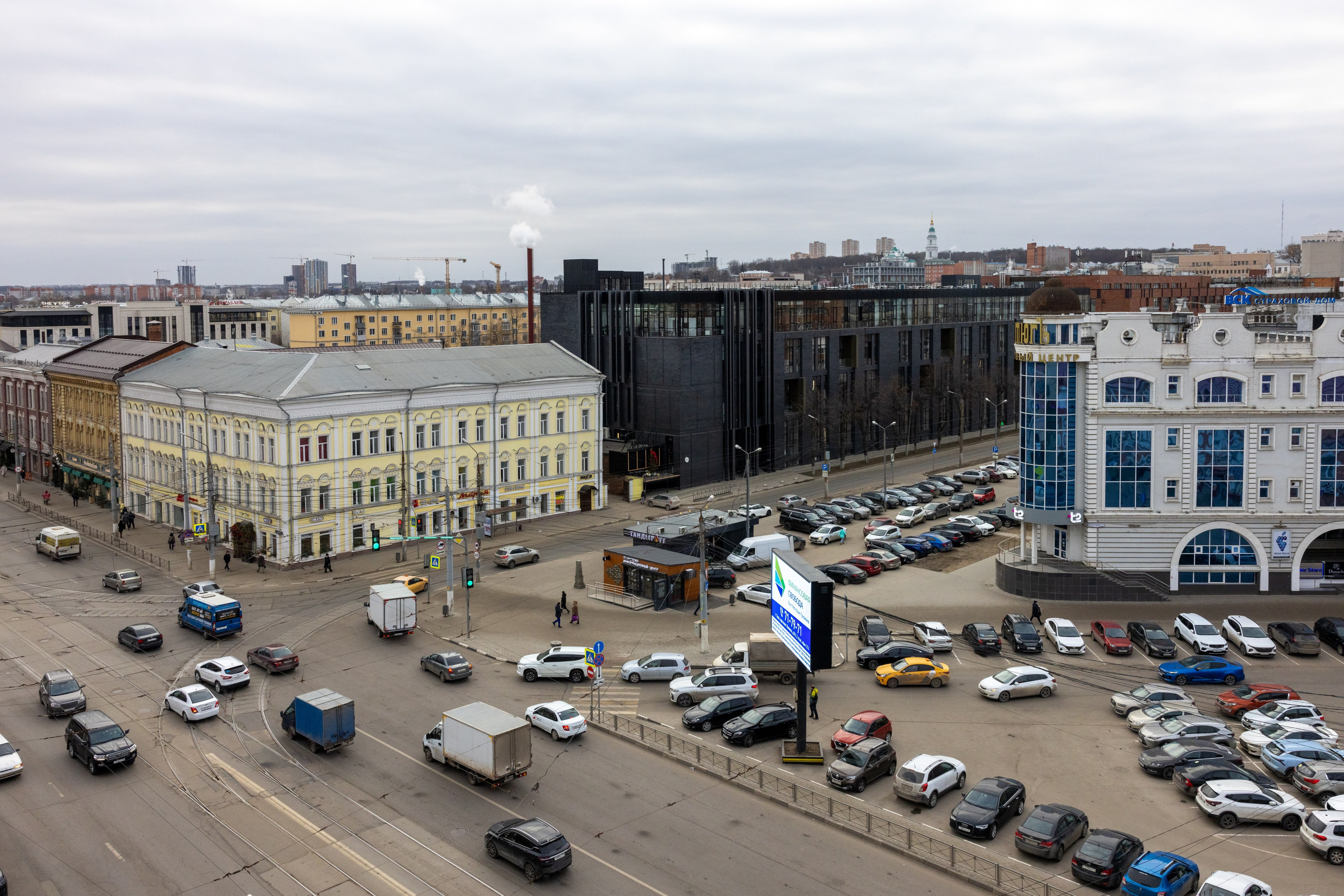 Виды на центр Тулы из СК Рояль. Фотограф в Туле Крупский АнДРей. Фотостудия «КАДР71» в Туле