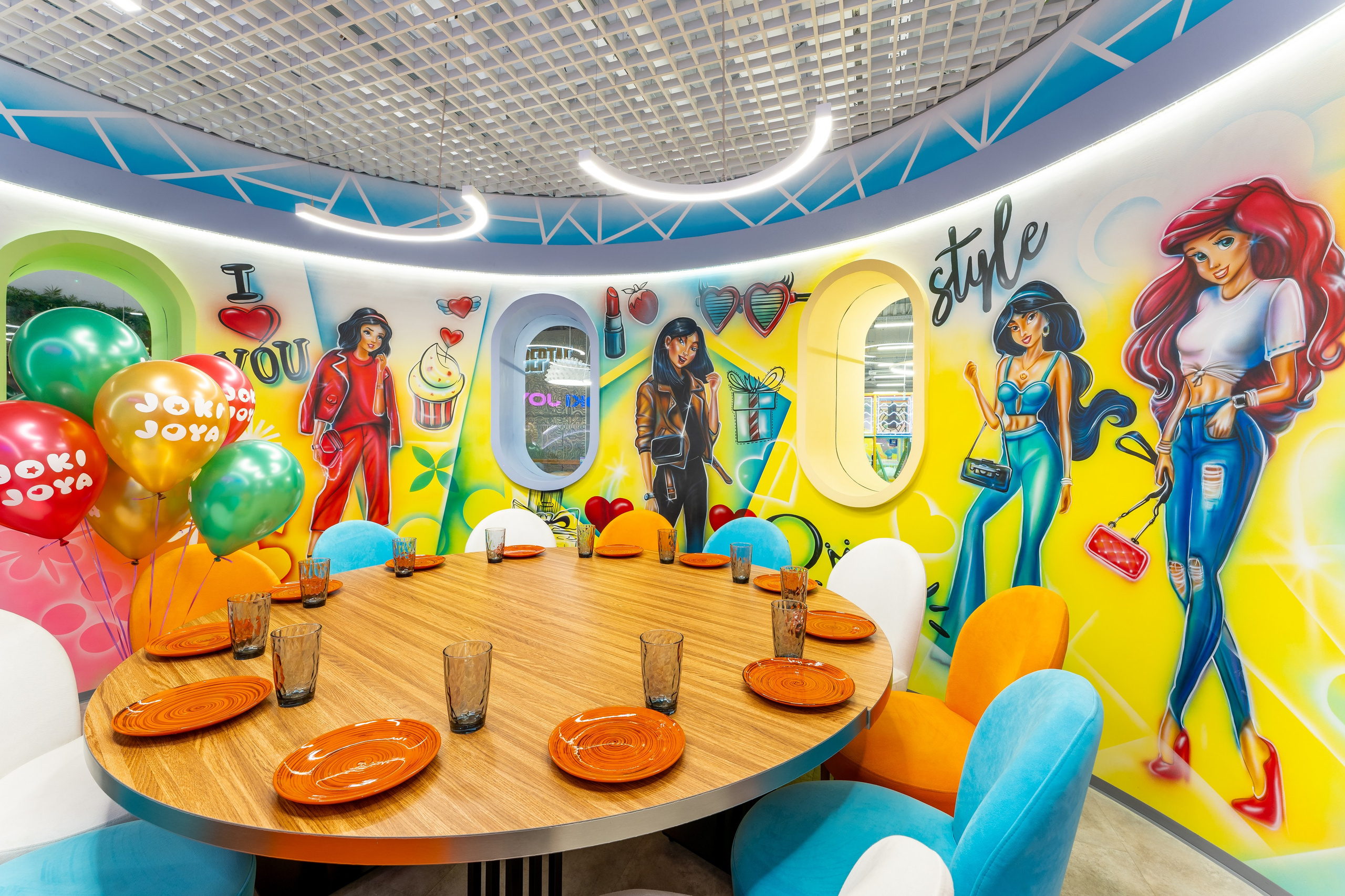 Парк развлечений Joki Joya Лефортово. Интерьерный фотограф Александра Солдатова