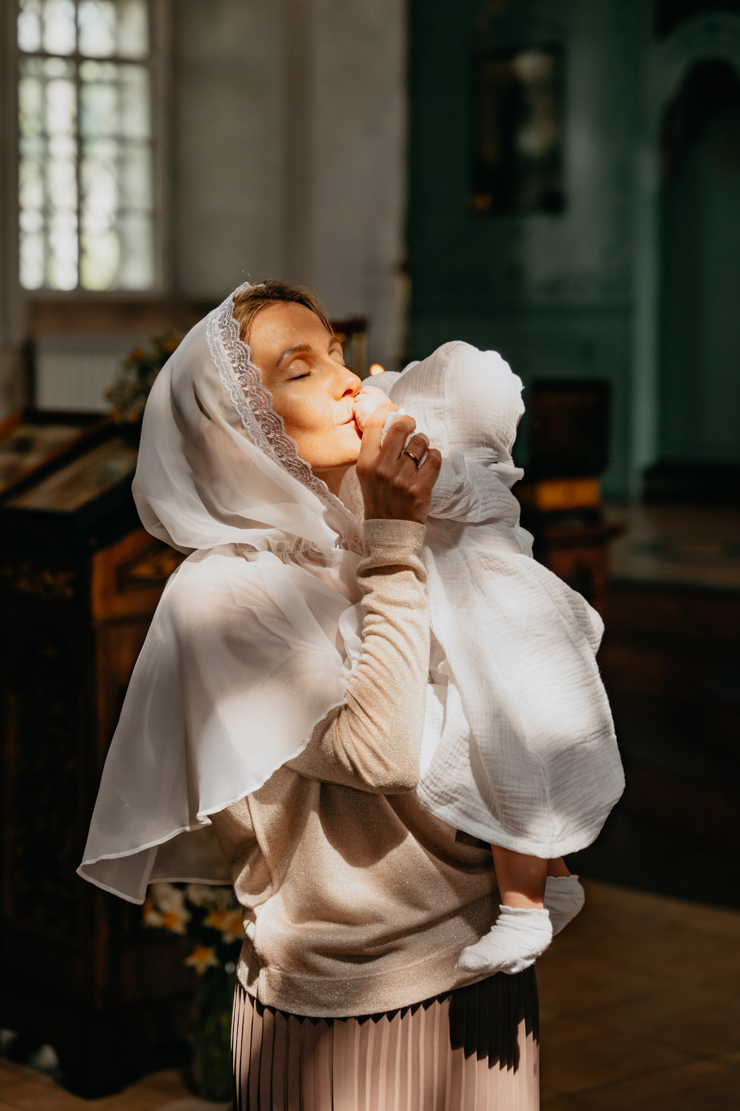 Таинство крещения в с. Великорецкое