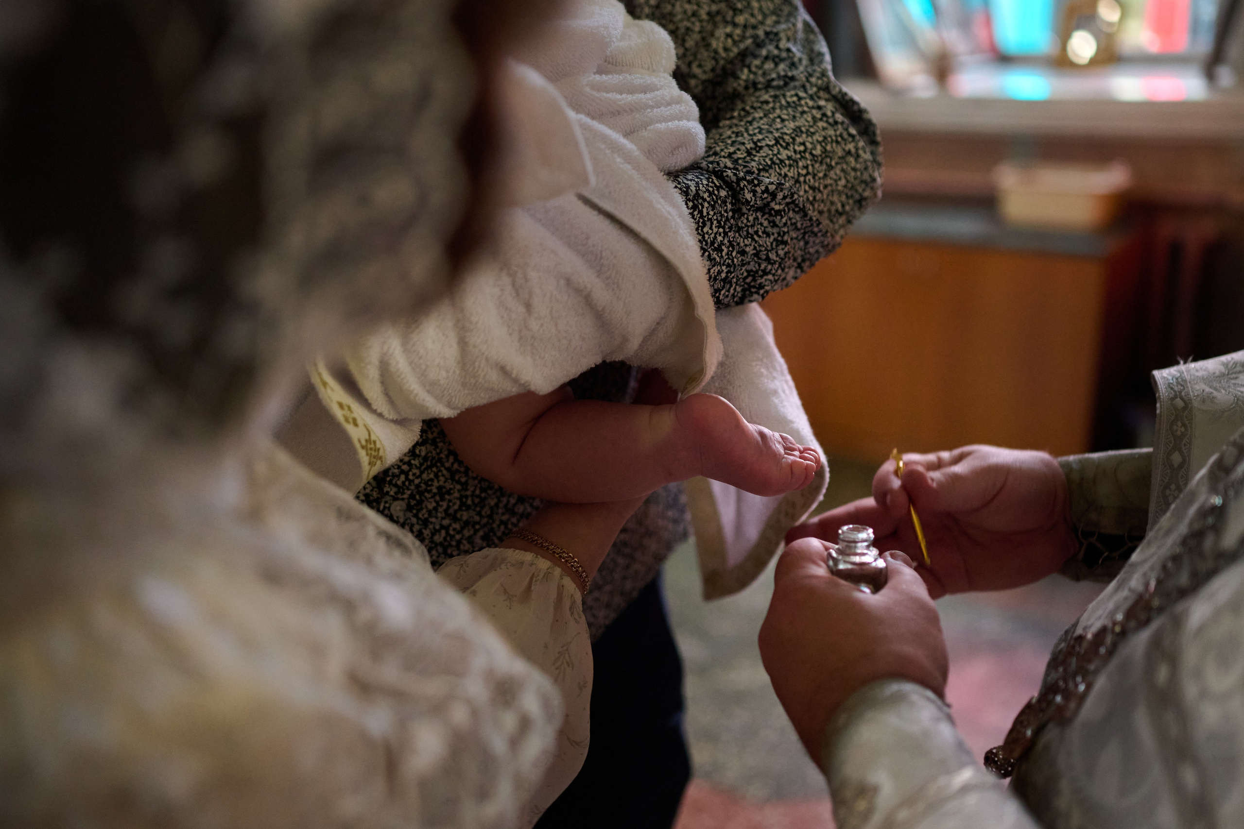 Фотосъемка крещения Саши. Профессиональный фотограф Старый Оскол, Губкин — свадьба, венчание, крещение, юбилей и день рождения