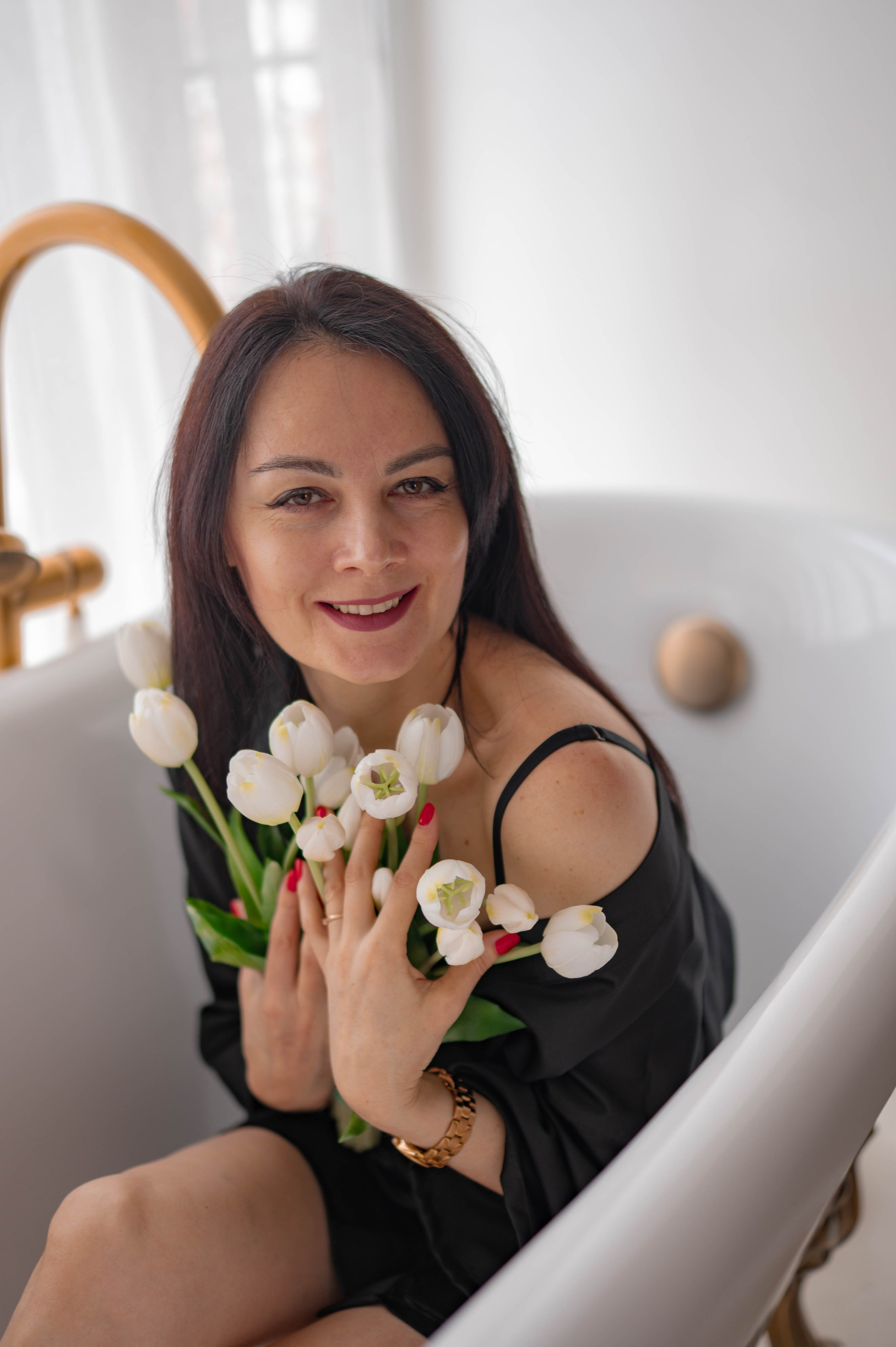 Вечерние образы: гламурная съемка в студии Абакана. Семейный и свадебный фотограф в Абакане Юлия Су