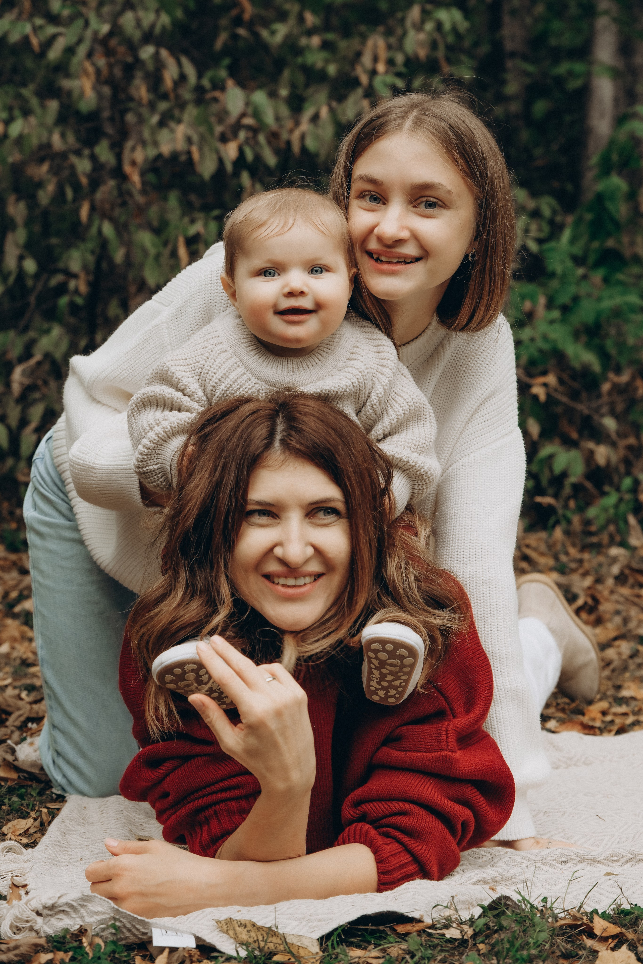 Семейная фотосессия, фотосессия в Москве. Ньюборн и детский фотограф в Москве Шигина Марина