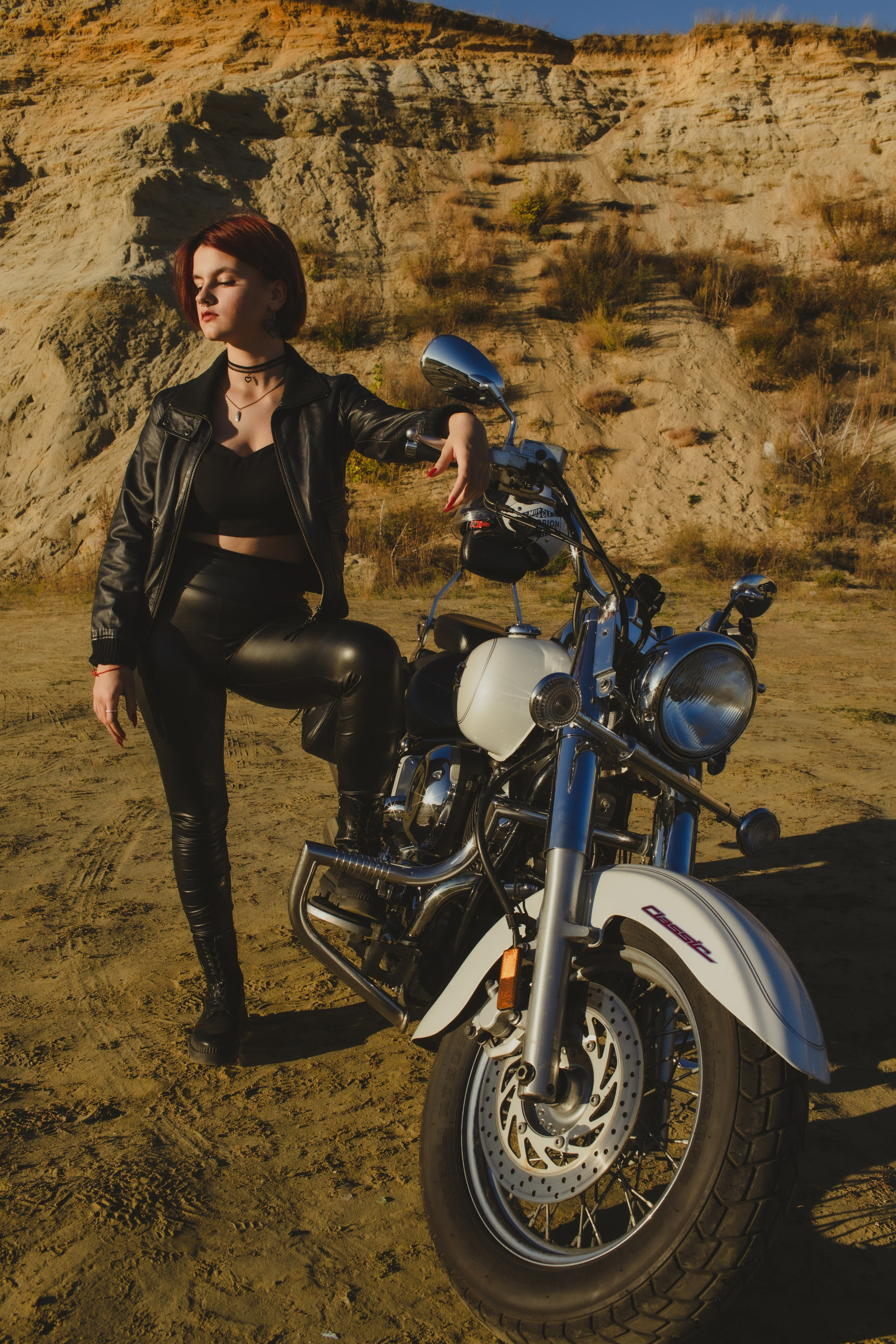 MOTOGIRL. Фотограф Софья Васильковская