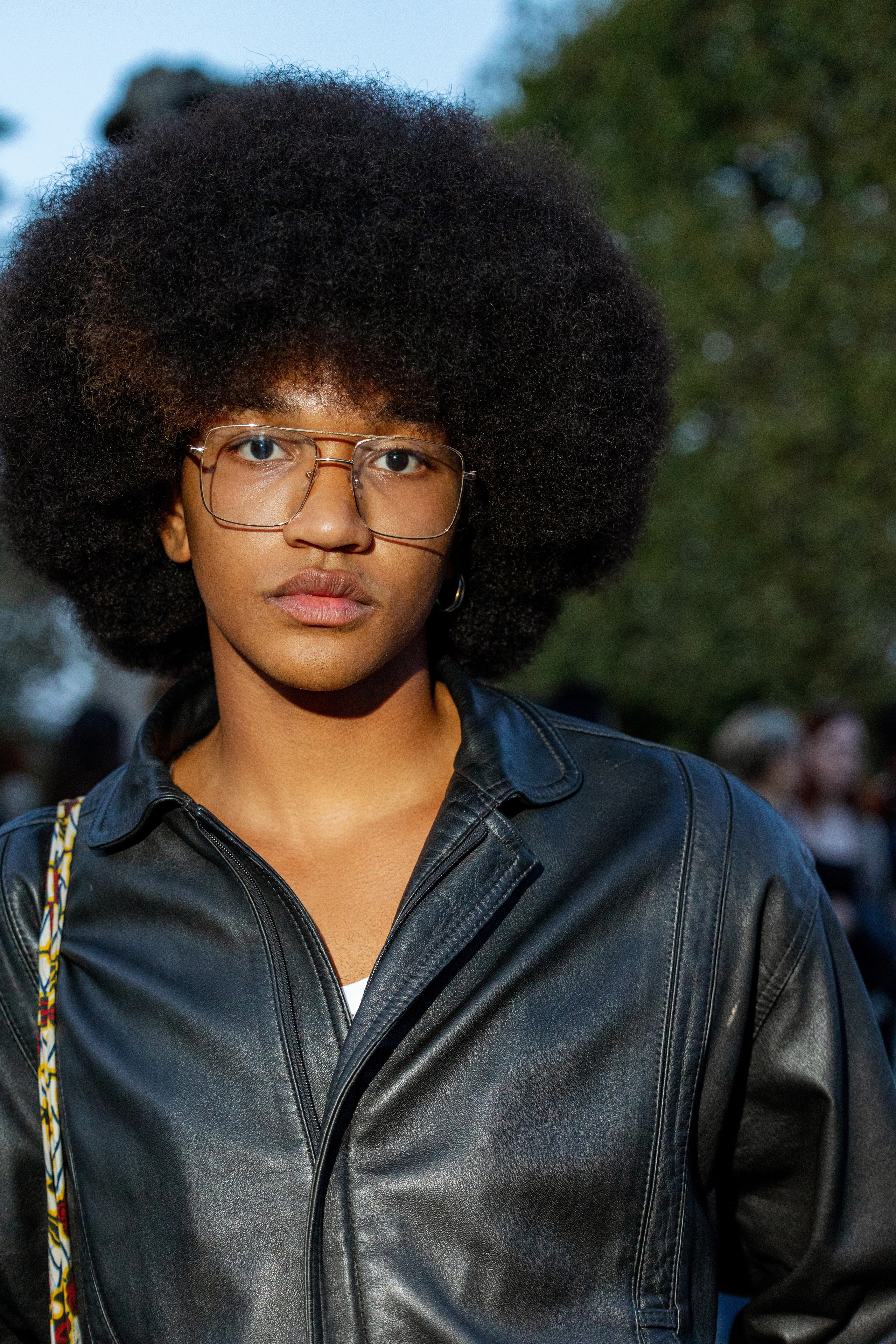 PFW SPRING SUMMER 2024 SAINT LAURENT. Photographer in Milan Ivan Goncharov