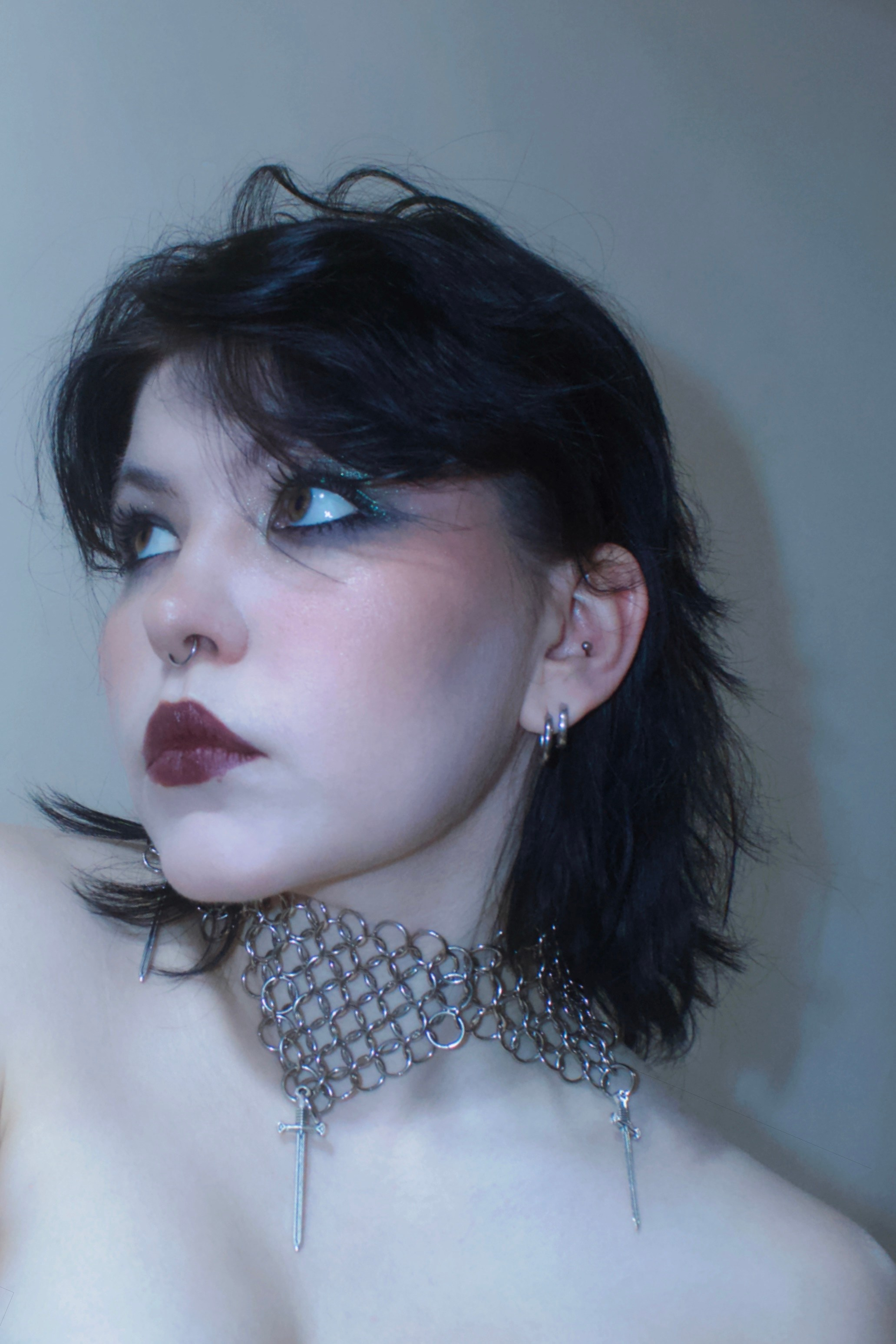 Чокеры из кольчуги. Украшения из кольчуги в Москве Соня Спросонья